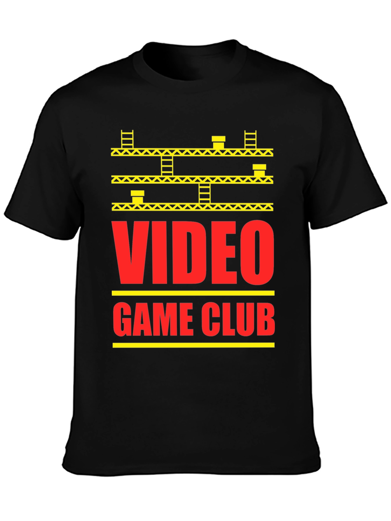 Retro Video Game Club T-Shirt - Classic Arcade Style