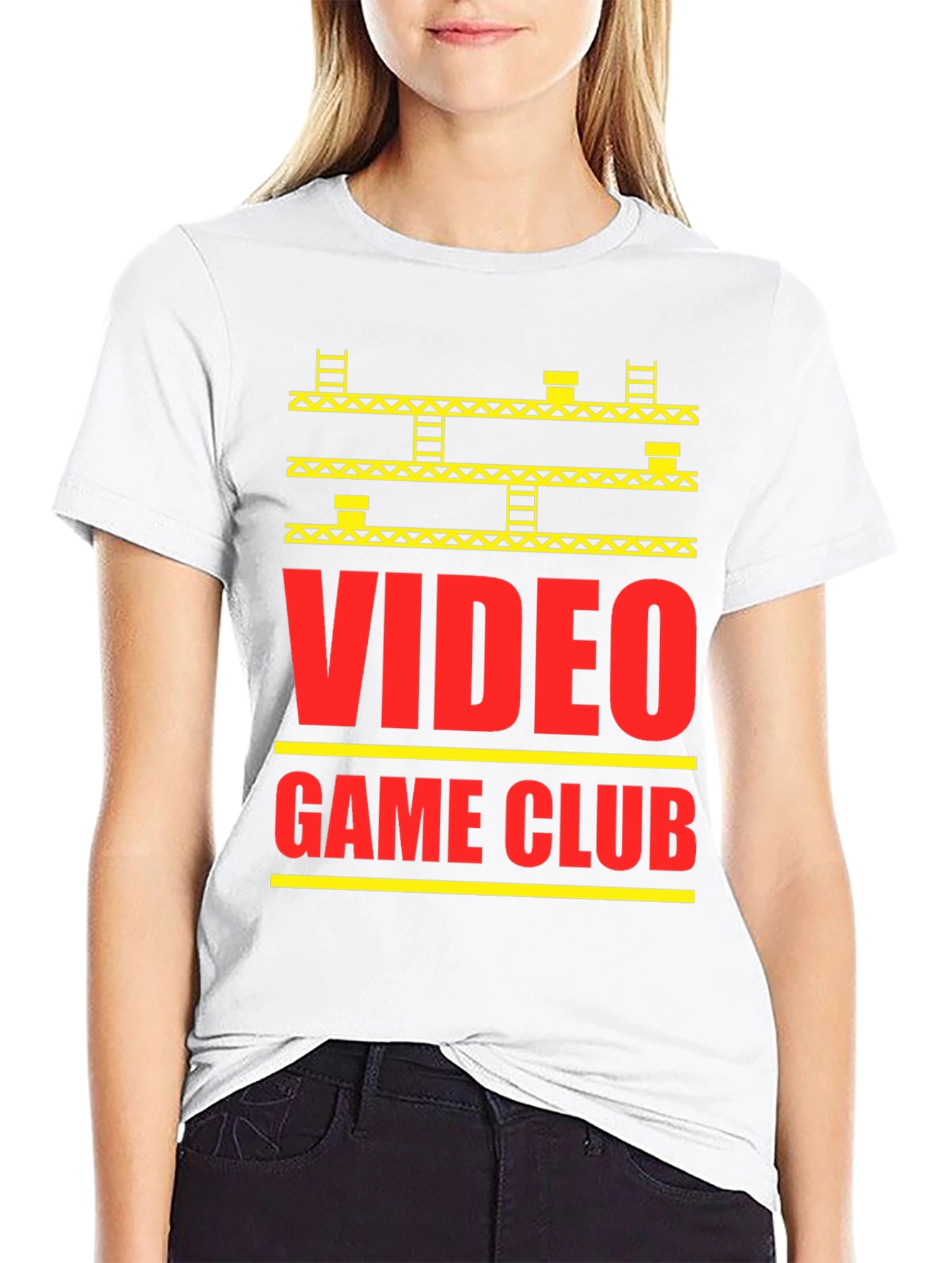 Retro Video Game Club T-Shirt - Classic Arcade Style