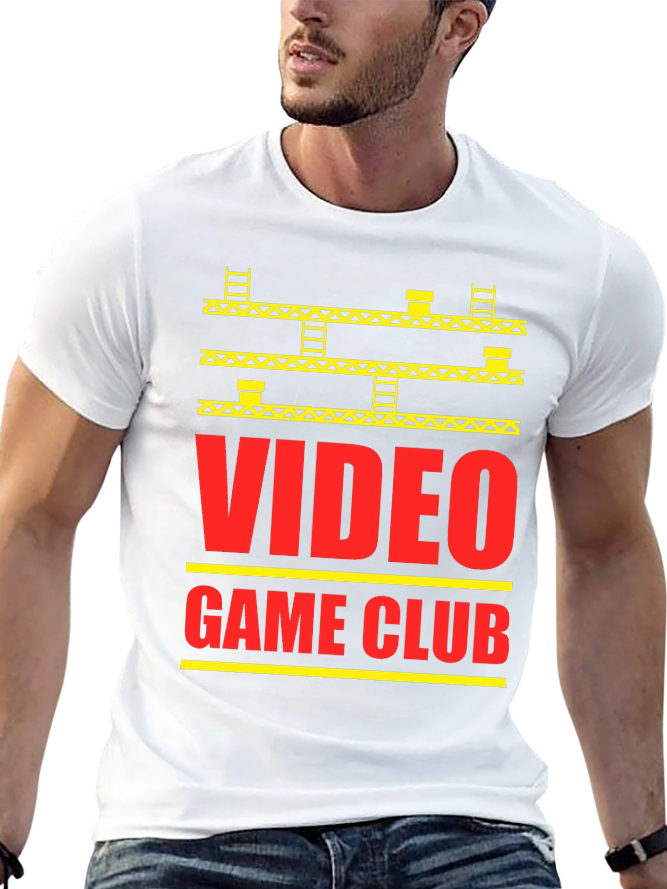 Retro Video Game Club T-Shirt - Classic Arcade Style