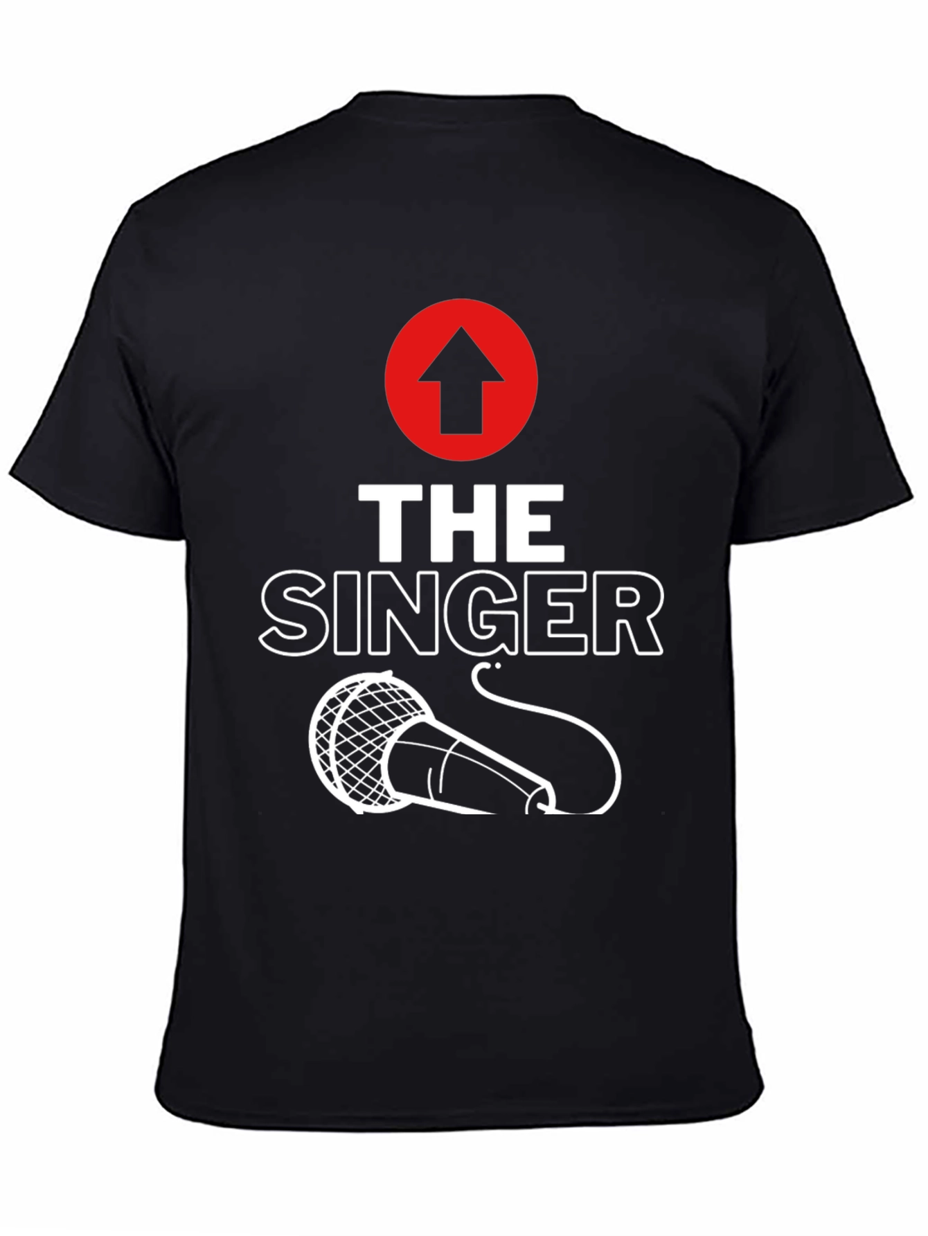 The Singer T-Shirt - Microphone Graphic