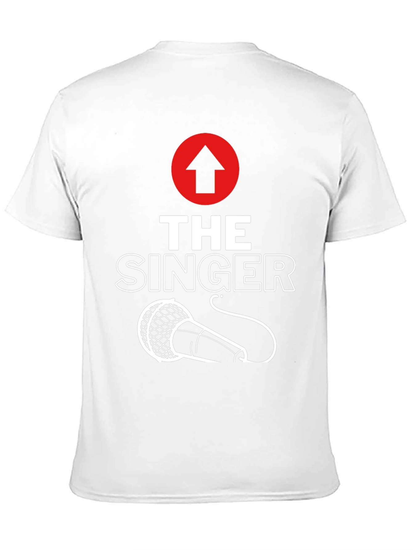 The Singer T-Shirt - Microphone Graphic