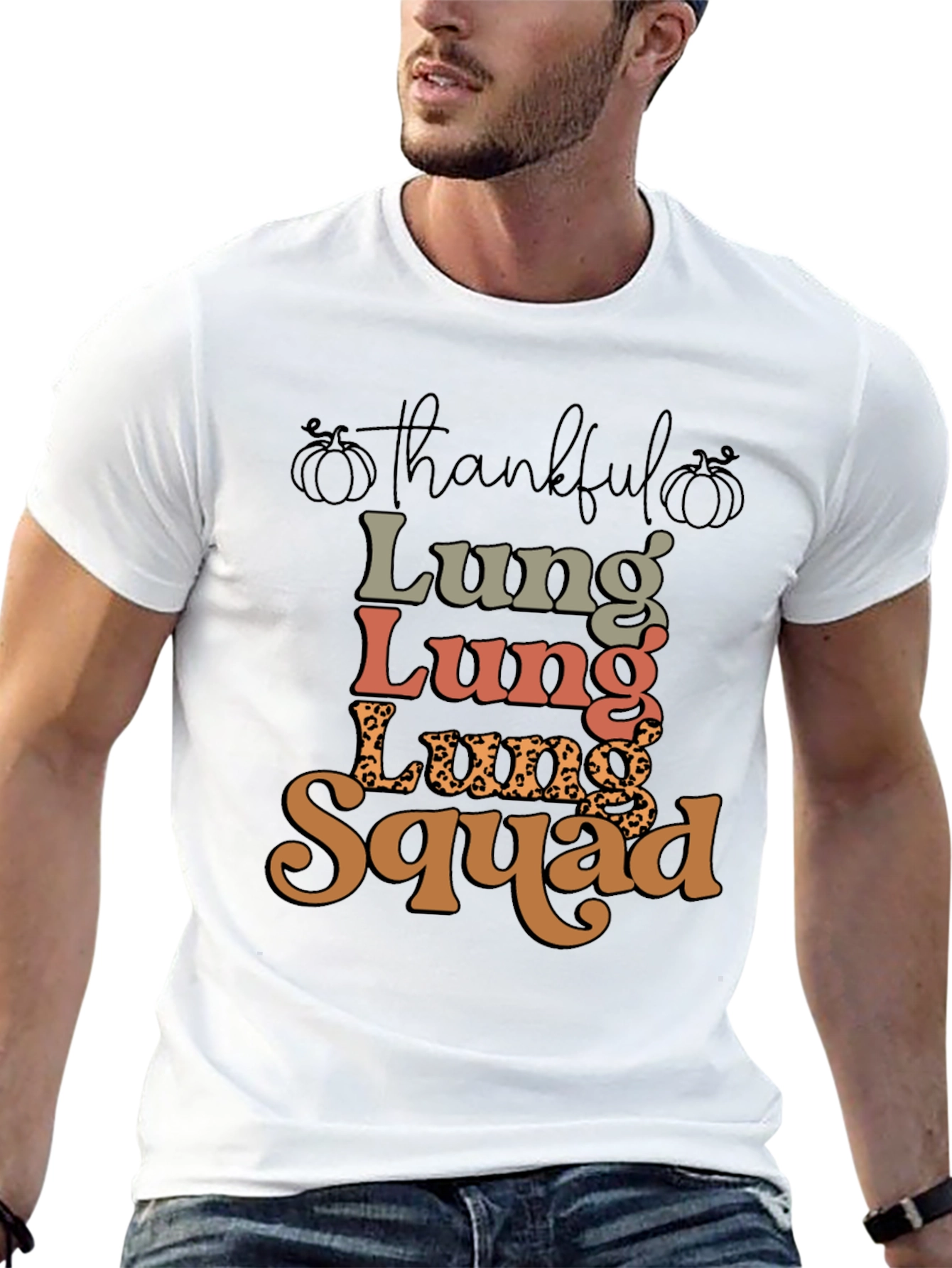Thankful Lung Squad Graphic Tee