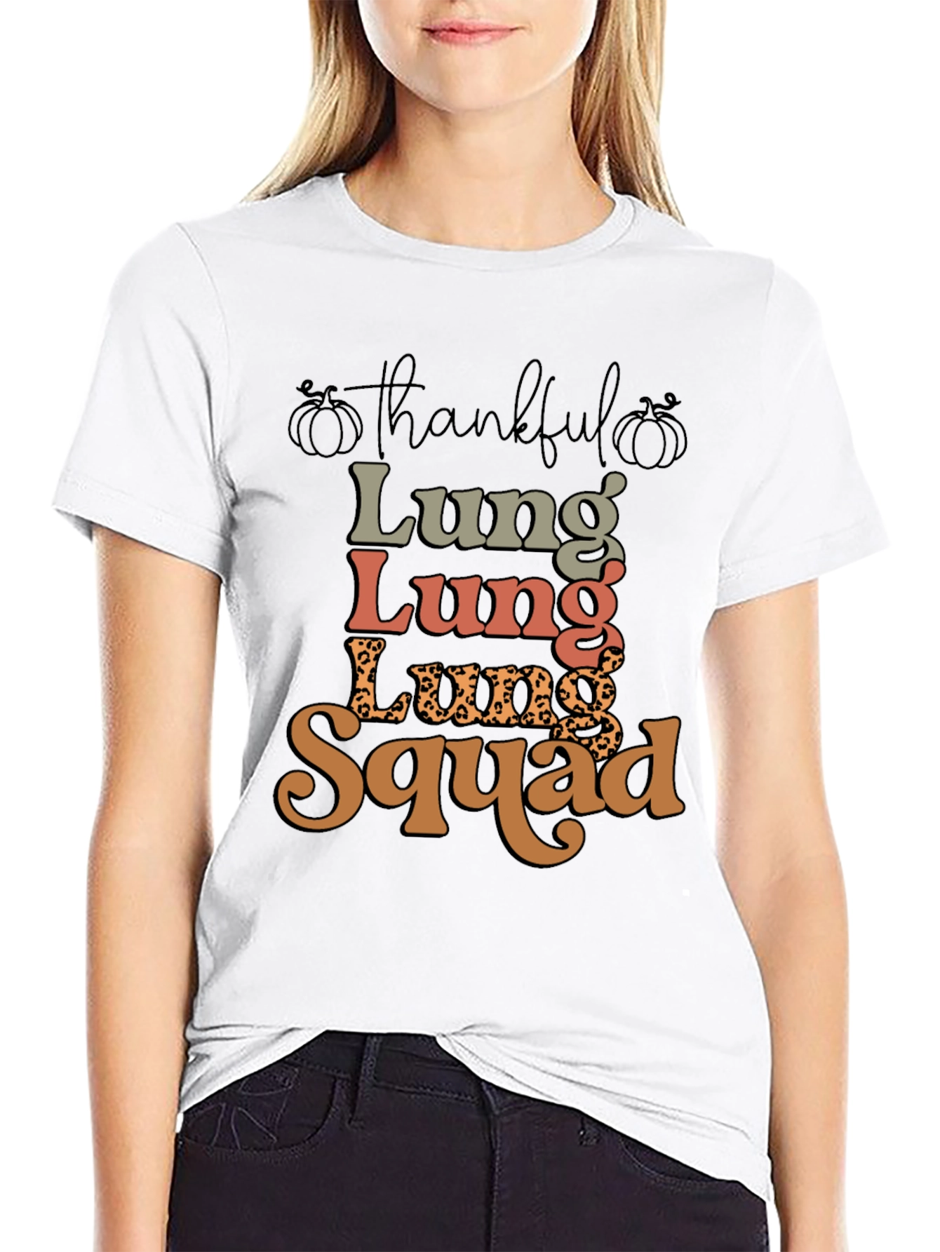 Thankful Lung Squad Graphic Tee