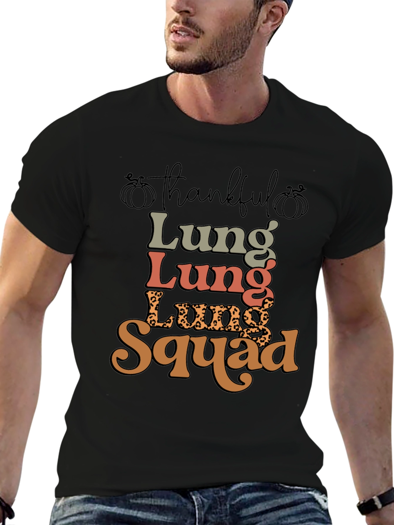 Thankful Lung Squad Graphic Tee