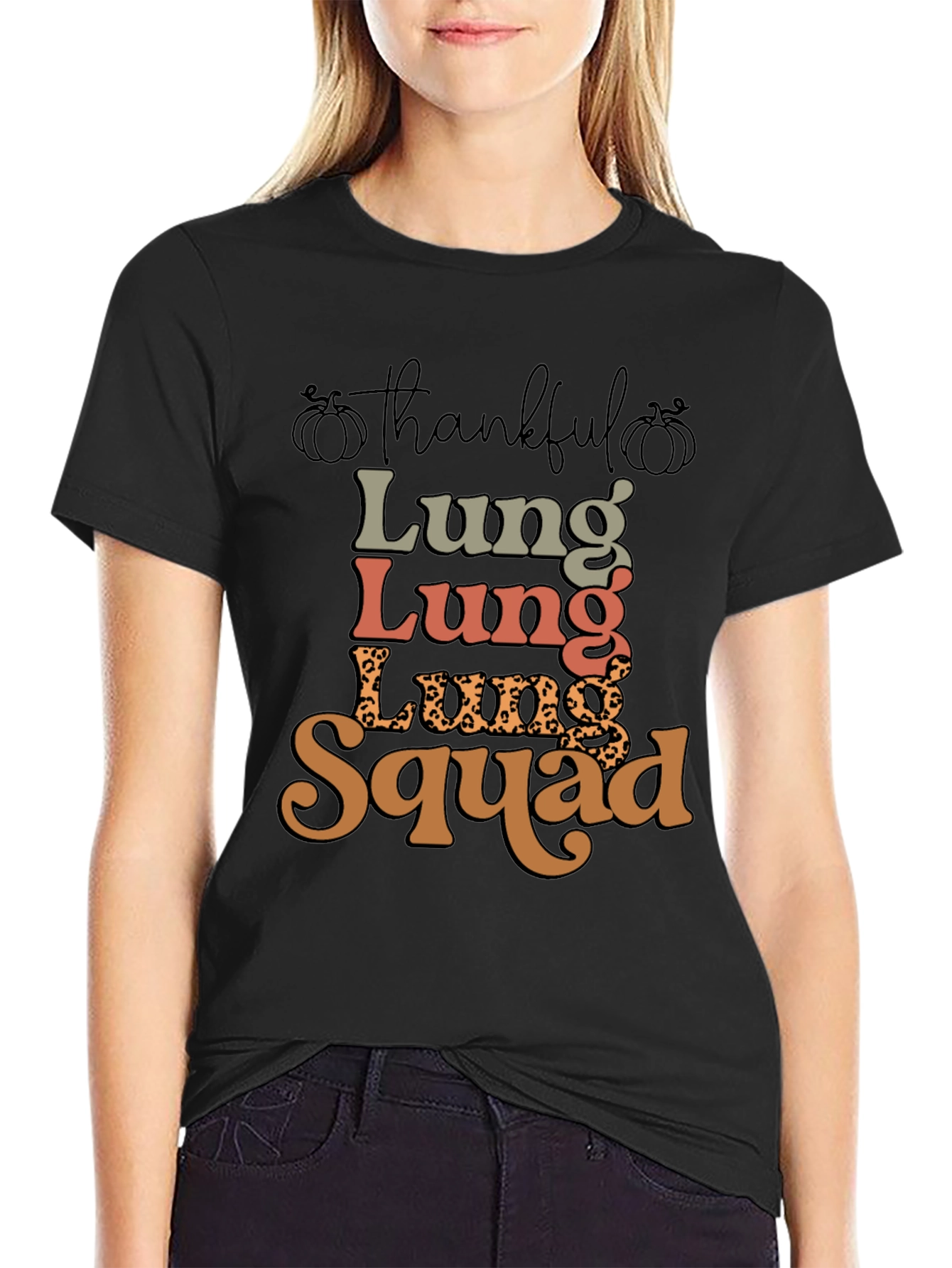 Thankful Lung Squad Graphic Tee