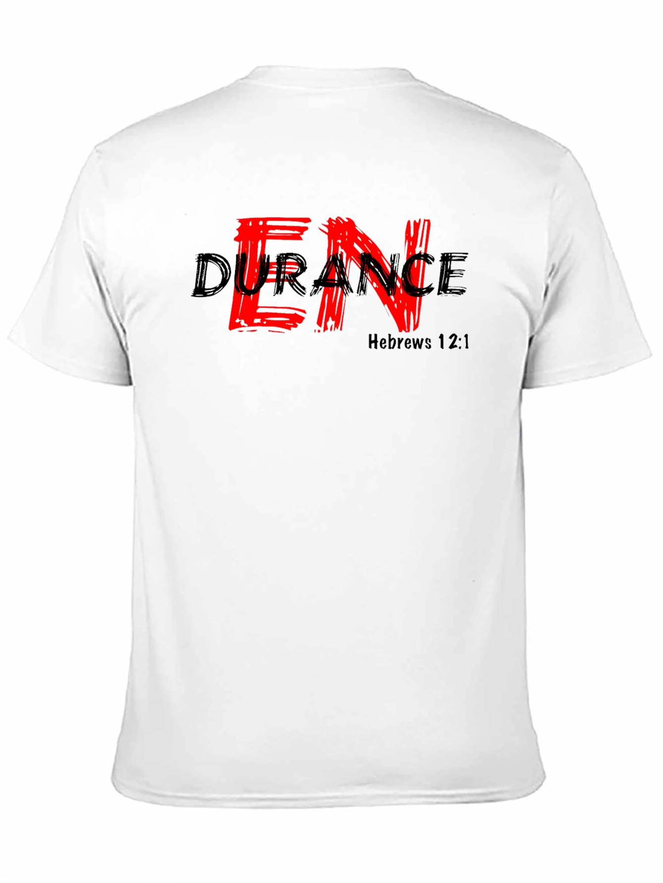 Endurance Hebrews 12:1 Graphic Tee