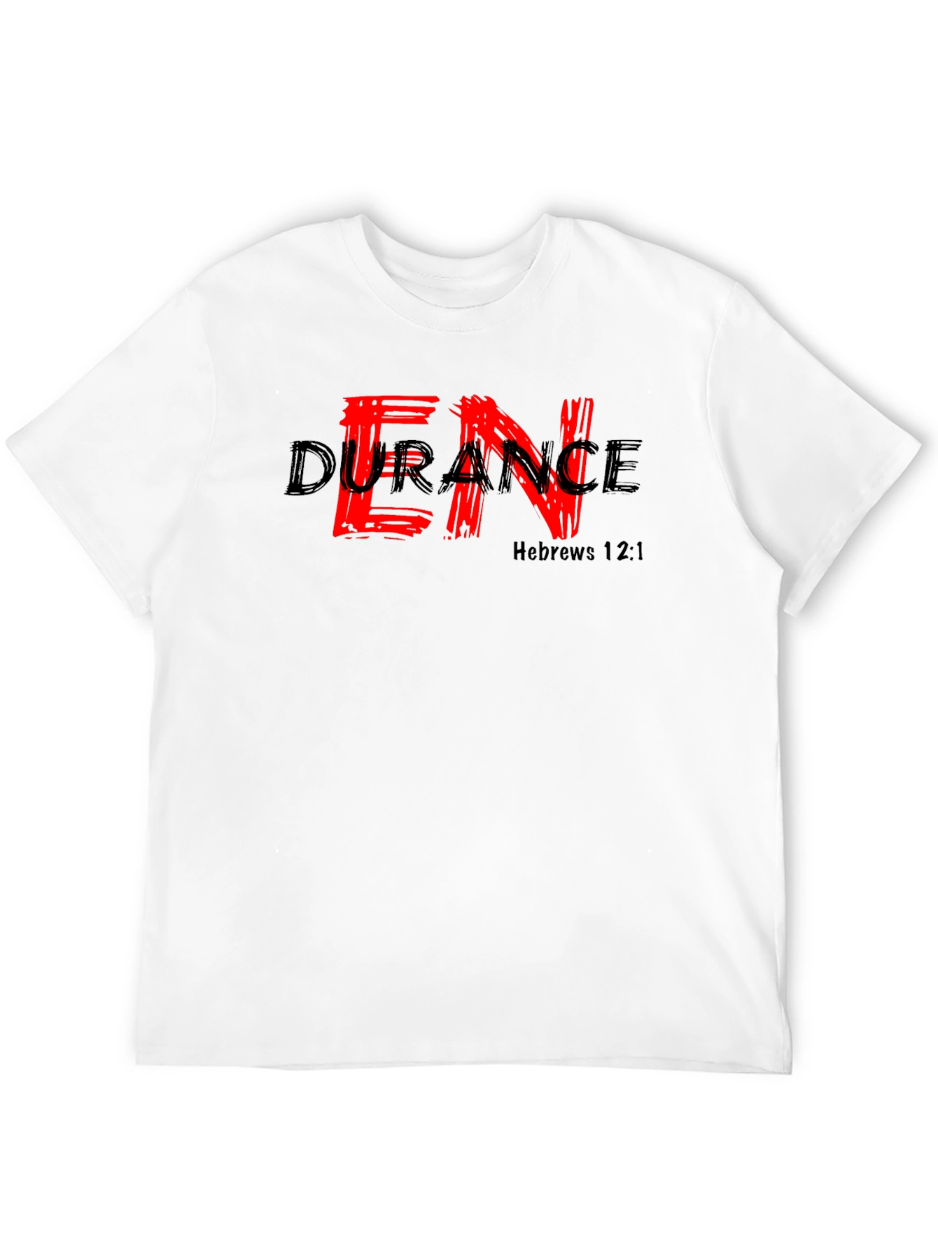 Endurance Hebrews 12:1 Graphic Tee