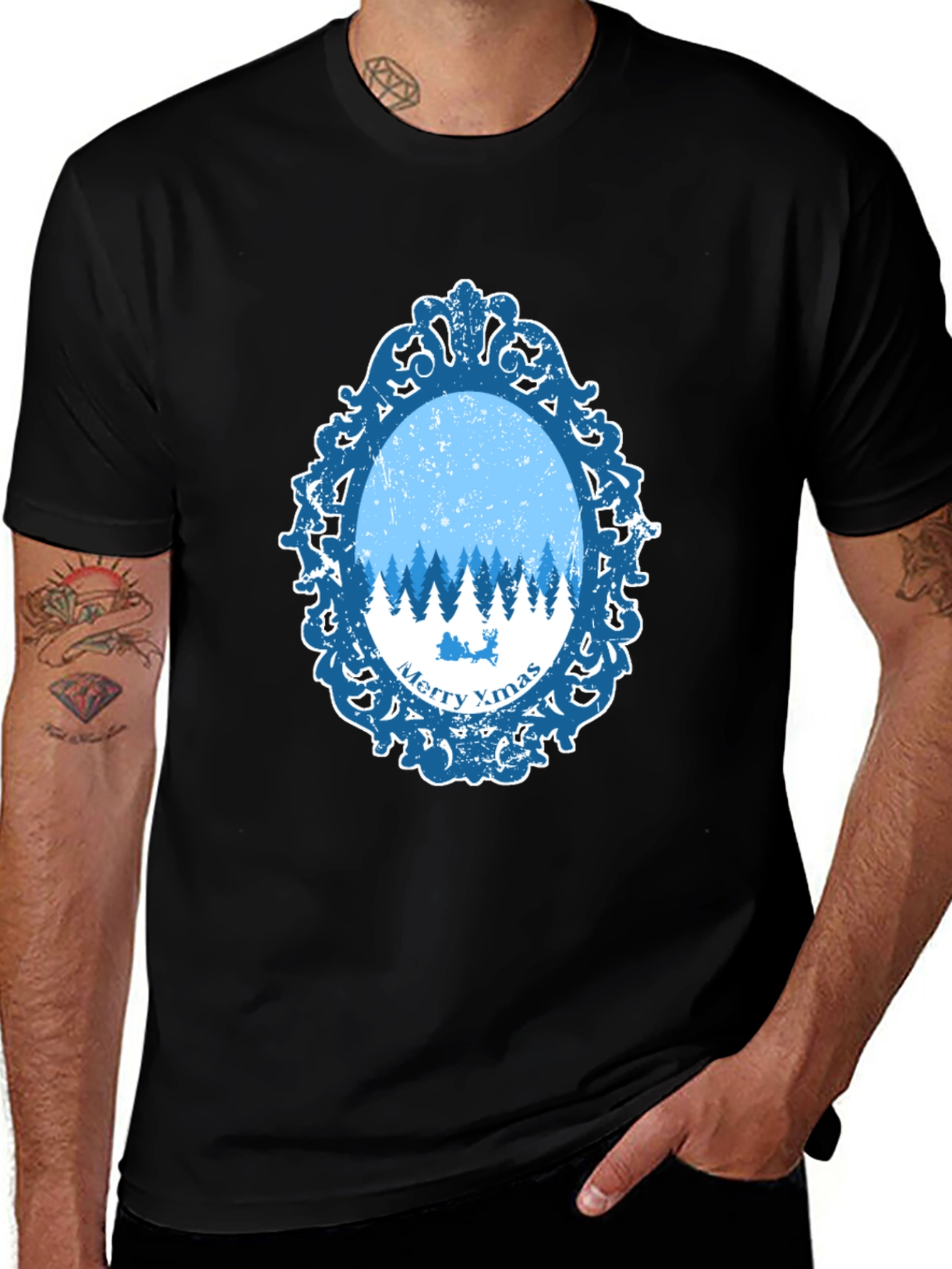 Merry Xmas Tree T-Shirt