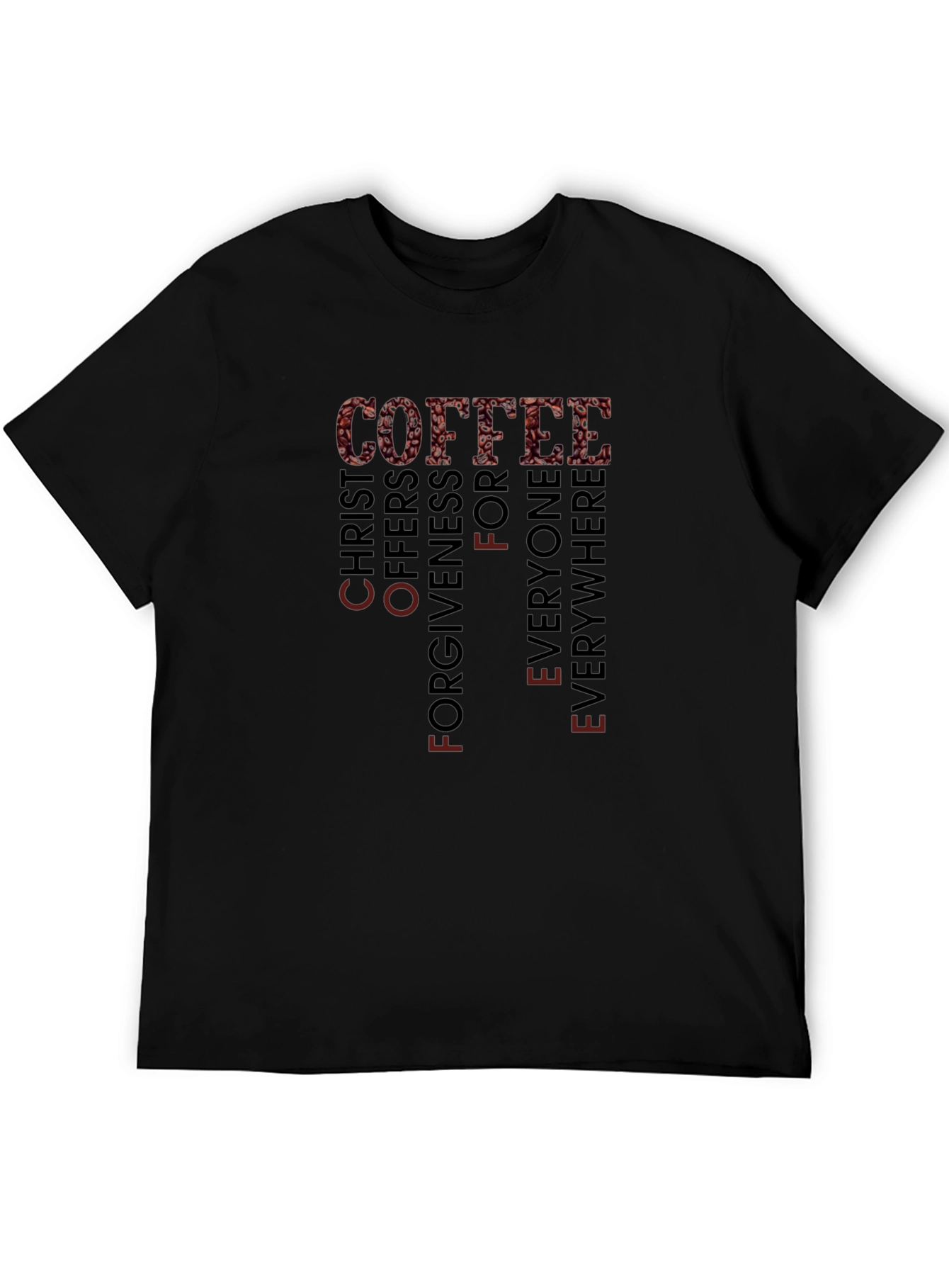 Coffee Christ Offers Forgiveness T-Shirt