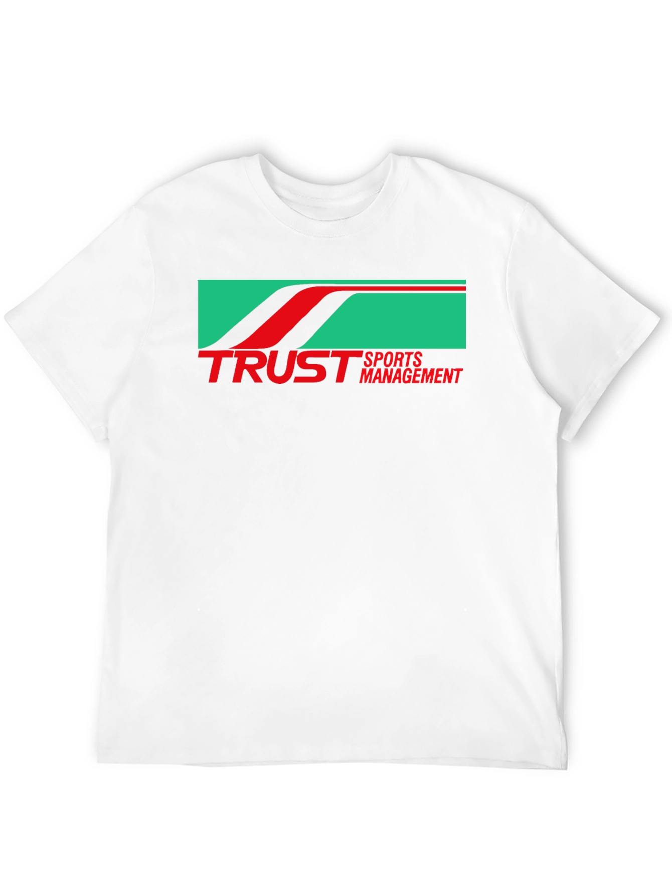 Trust Sports Management Black Graphic Tee