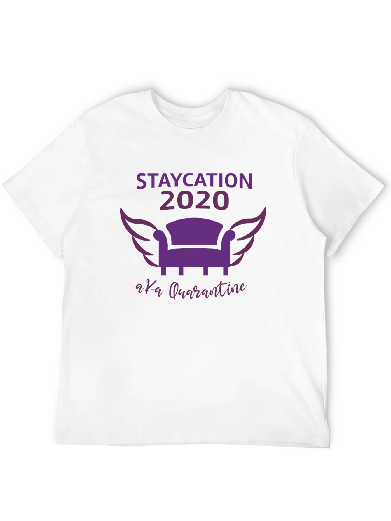 Staycation 2020 Quarantine Graphic Tee