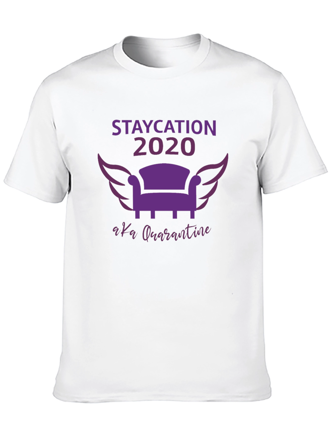Staycation 2020 Quarantine Graphic Tee