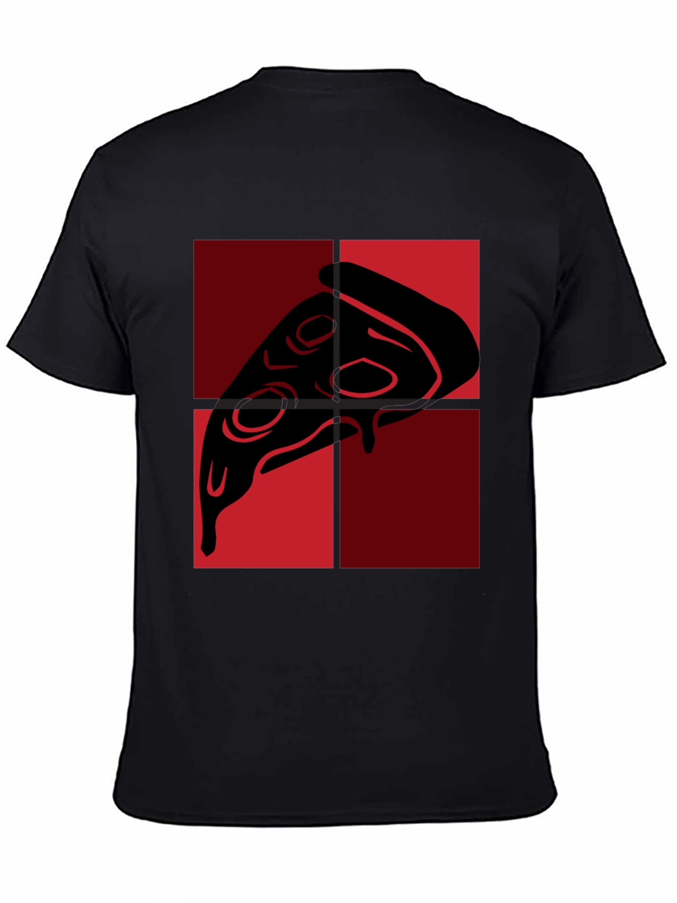 Pizza Slice Graphic Tee - Quirky Foodie Fashion