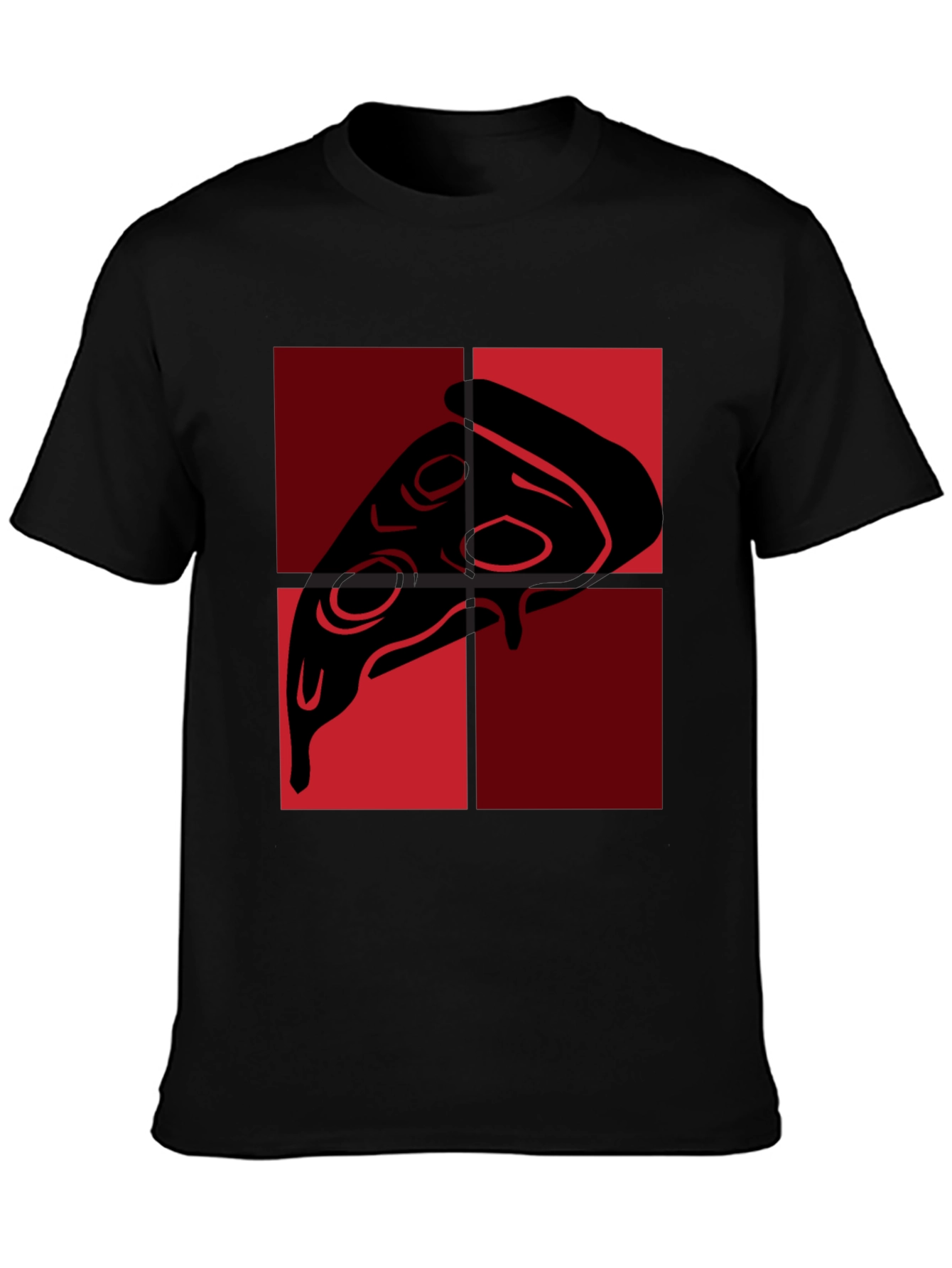 Pizza Slice Graphic Tee - Quirky Foodie Fashion