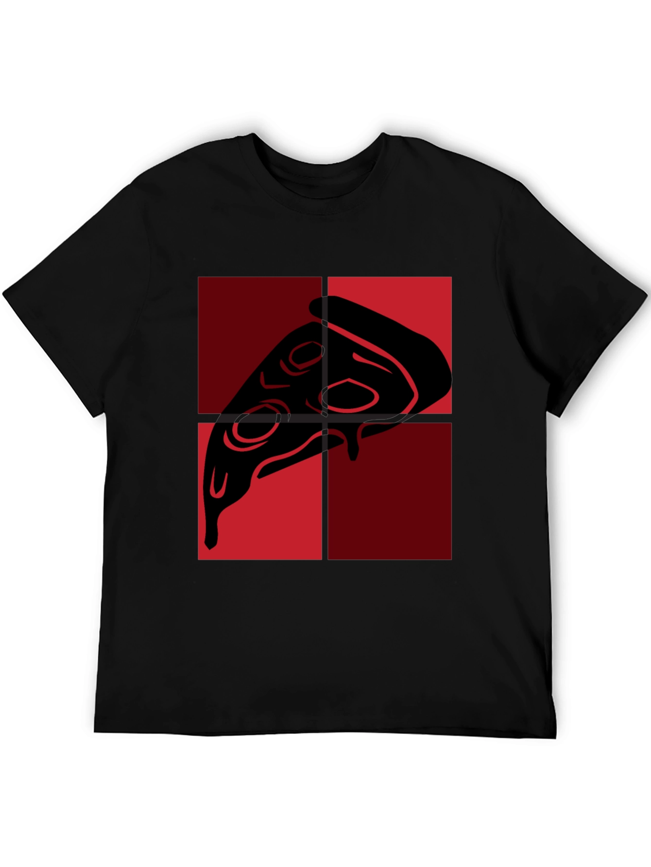 Pizza Slice Graphic Tee - Quirky Foodie Fashion