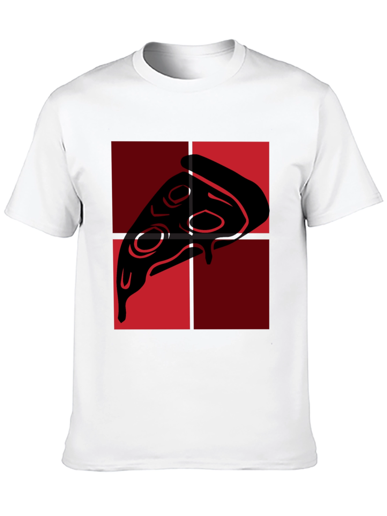 Pizza Slice Graphic Tee - Quirky Foodie Fashion