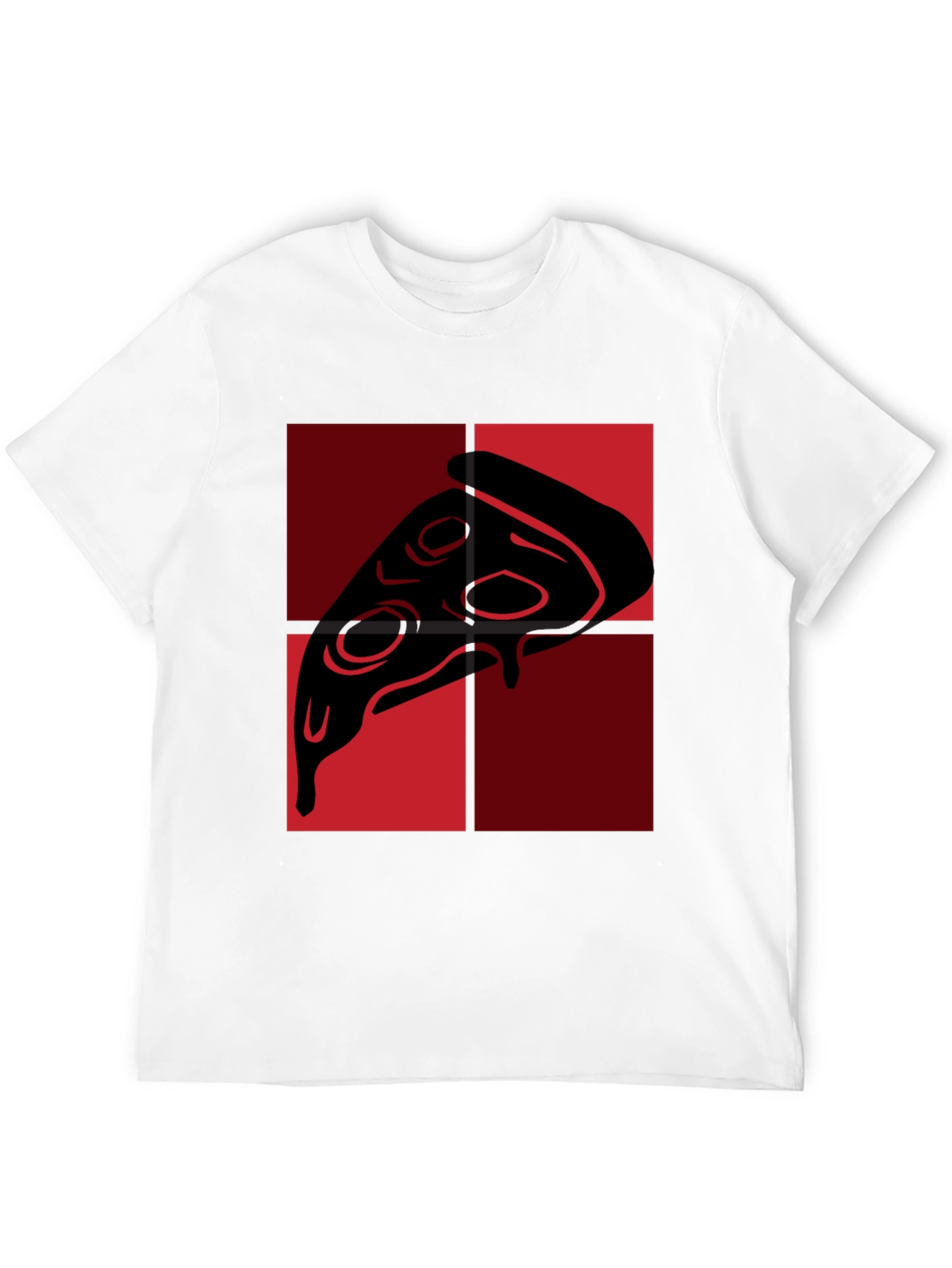 Pizza Slice Graphic Tee - Quirky Foodie Fashion