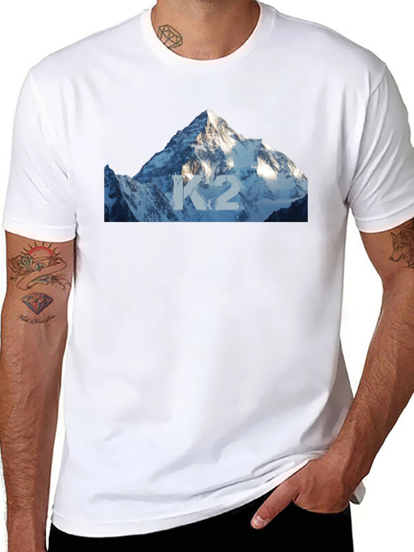 K2 Mountain Graphic Tee - Black