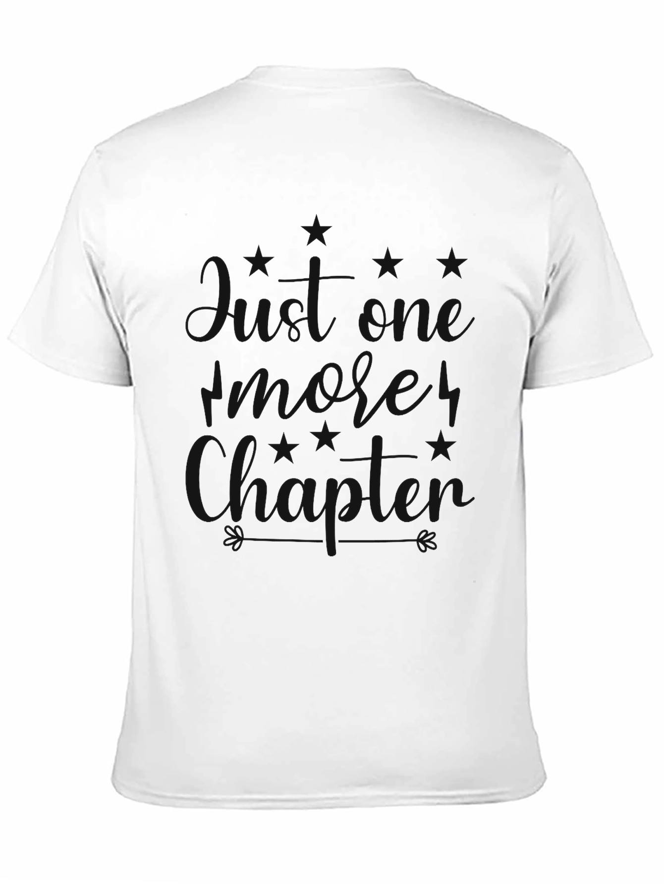 Stylish Black Graphic Print Tee