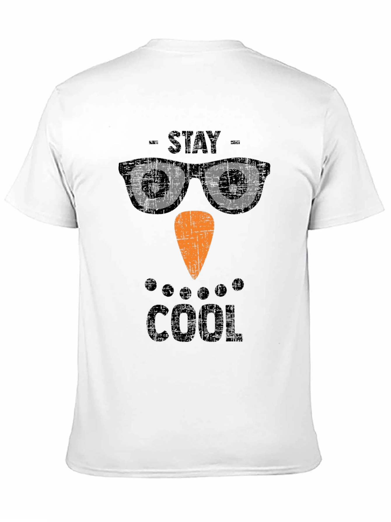 Stay Cool Snowman T-Shirt - Holiday Graphic Tee