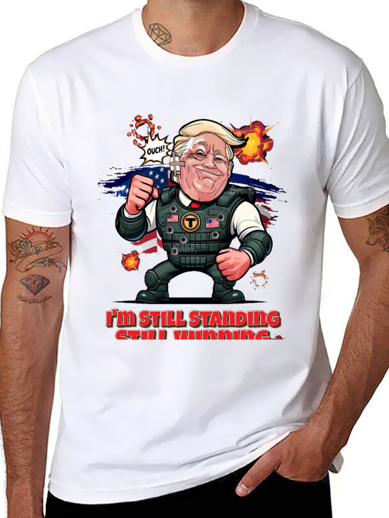 Im Still Standing Mens Graphic T-Shirt