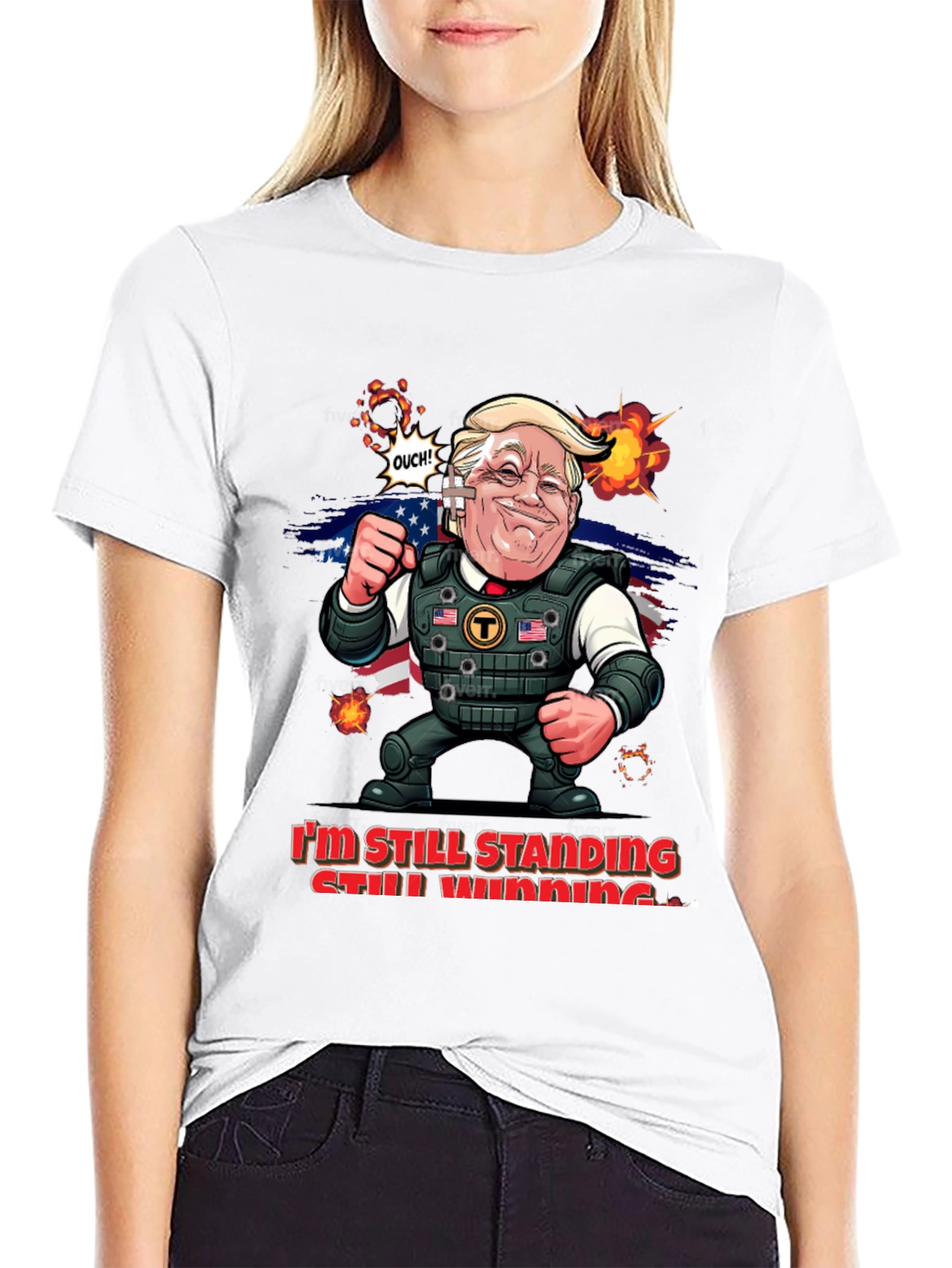 Im Still Standing Mens Graphic T-Shirt