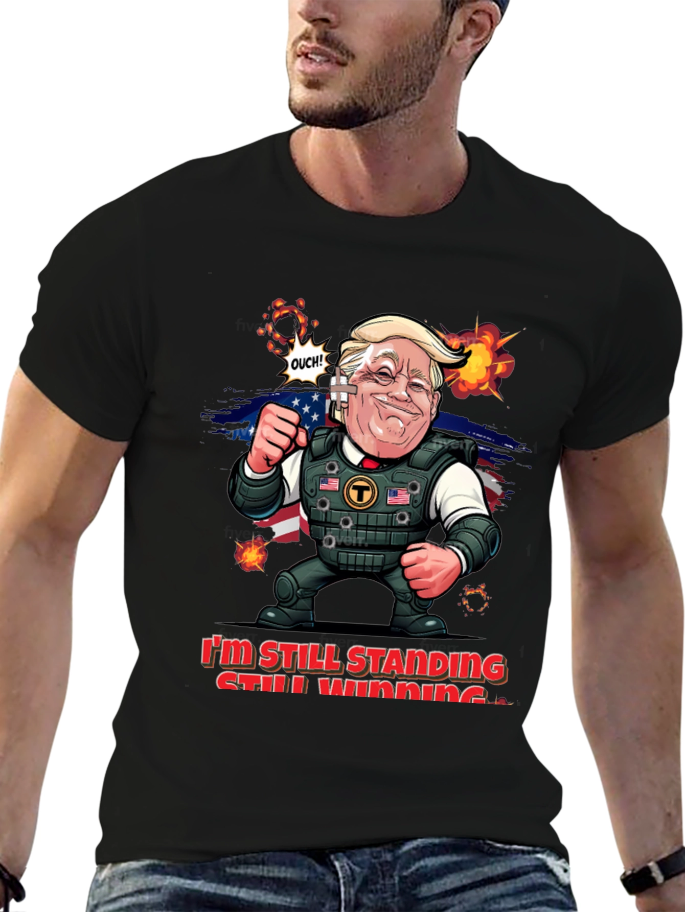 Im Still Standing Mens Graphic T-Shirt