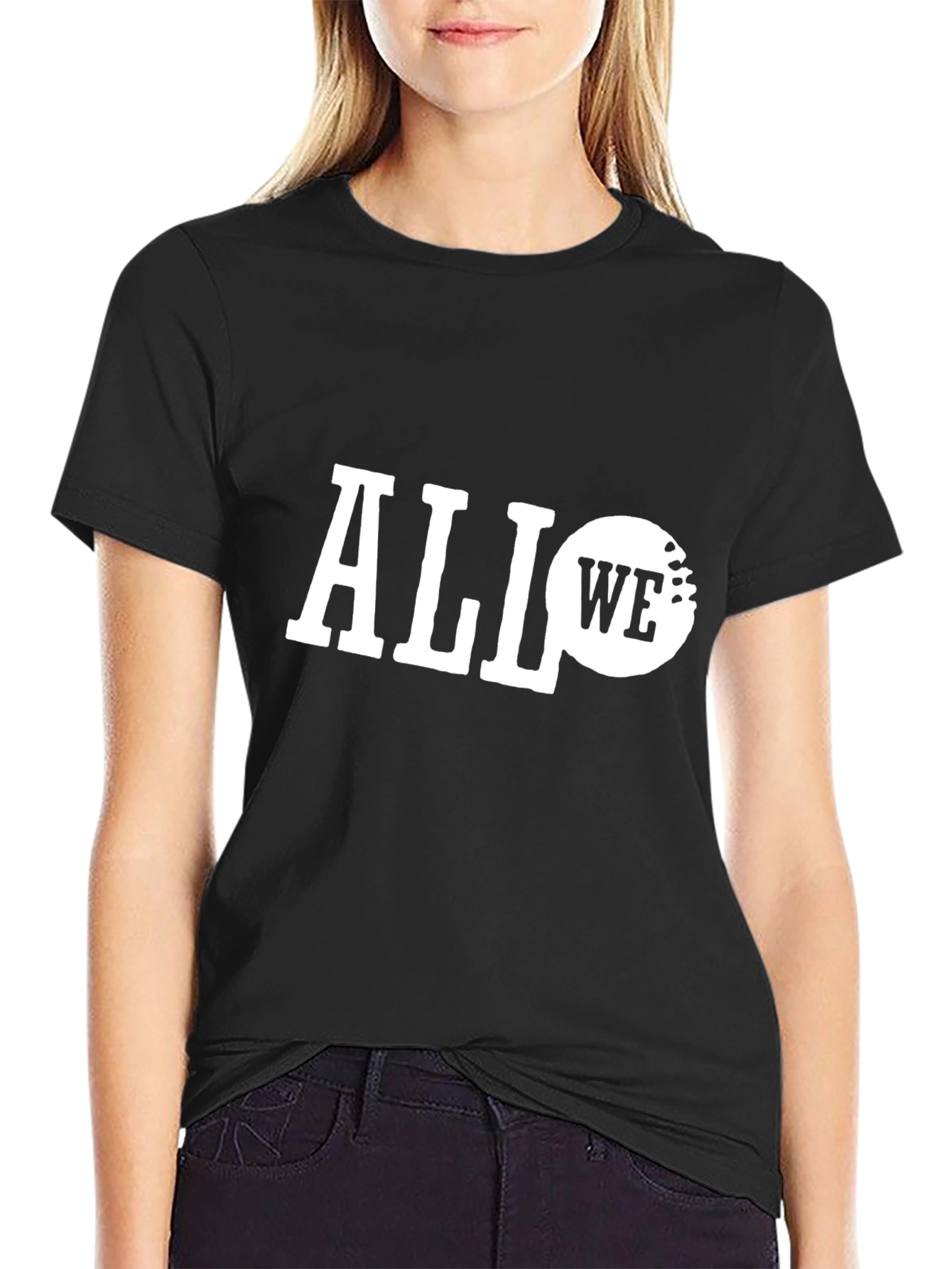 All We Do Is Golf Black Tee