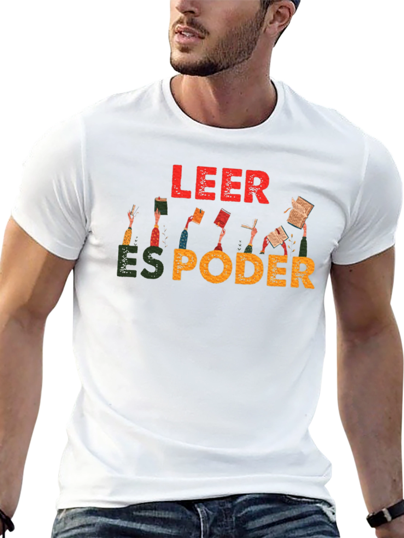 Leer Es Poder Reading T-Shirt