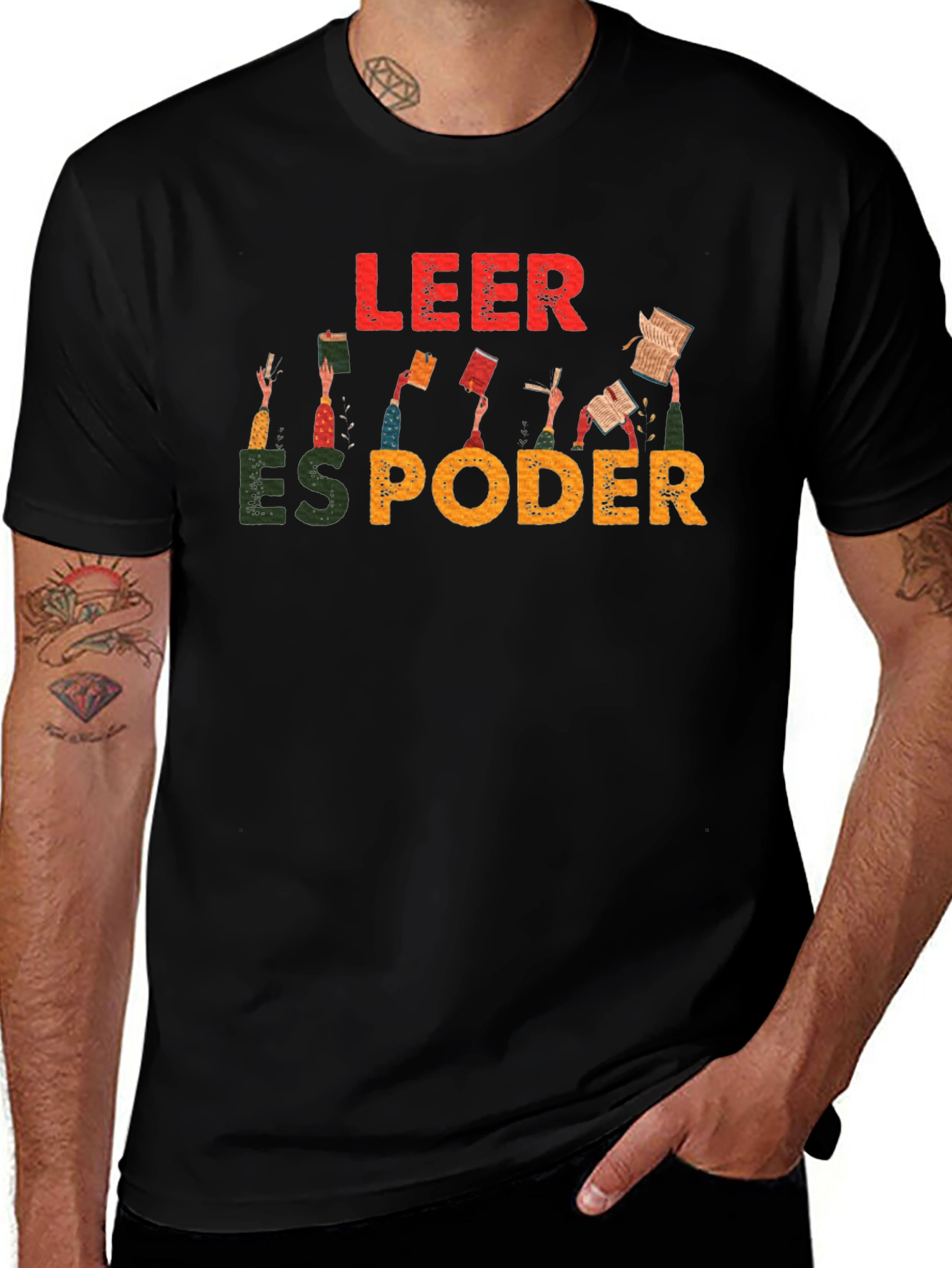 Leer Es Poder Reading T-Shirt