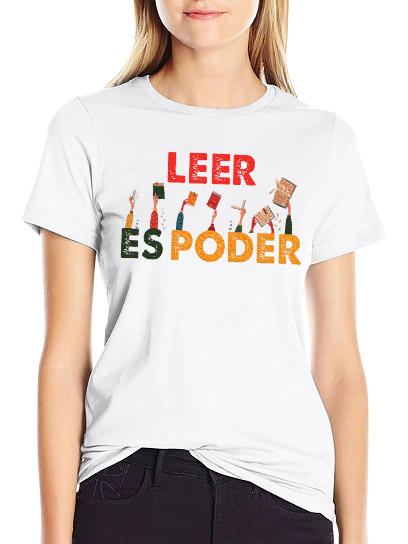 Leer Es Poder Reading T-Shirt