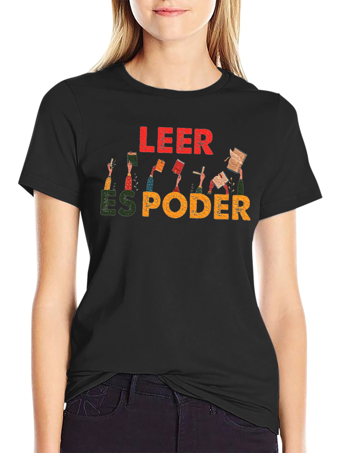 Leer Es Poder Reading T-Shirt