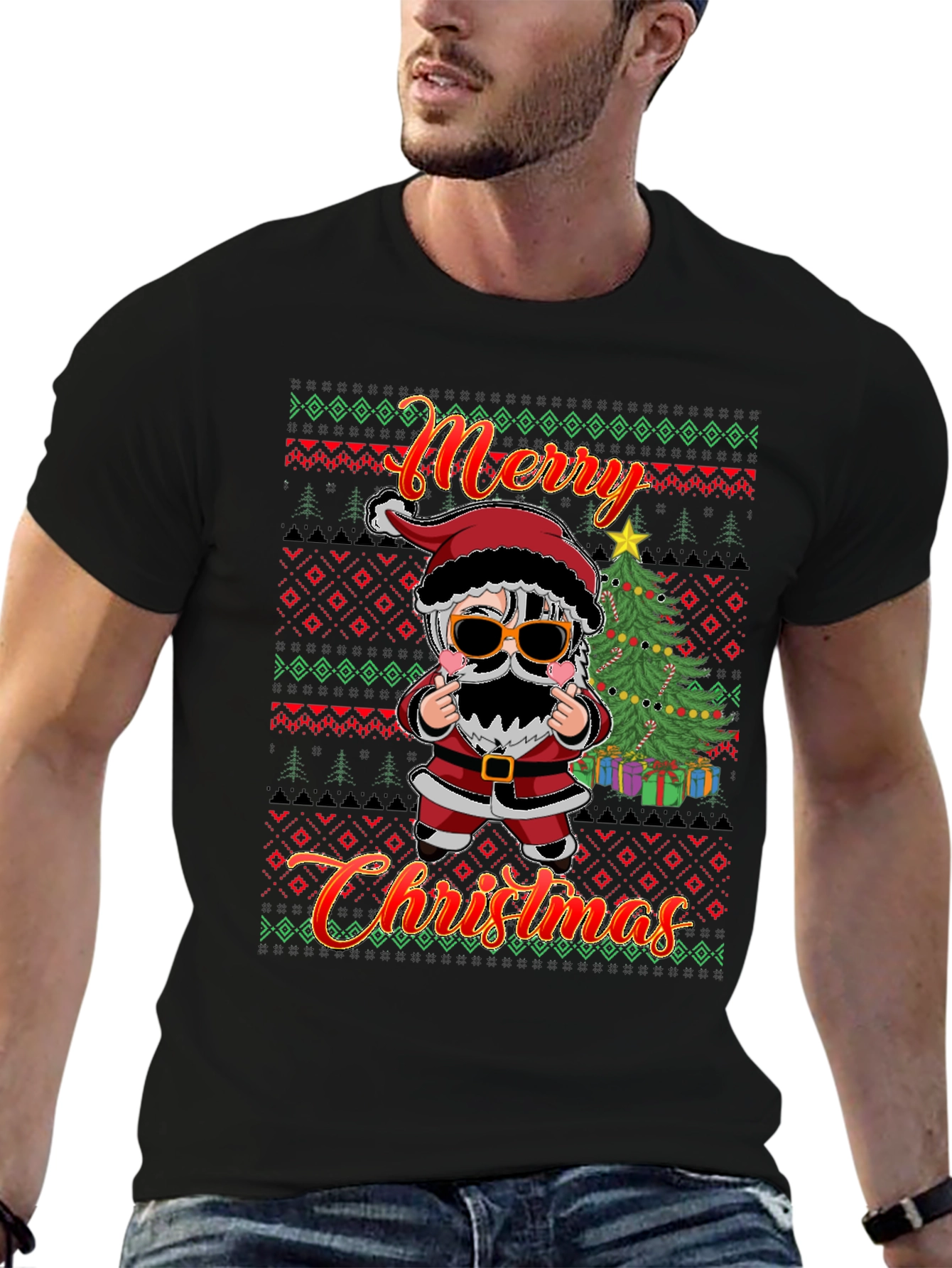 Merry Christmas Santa T-Shirt