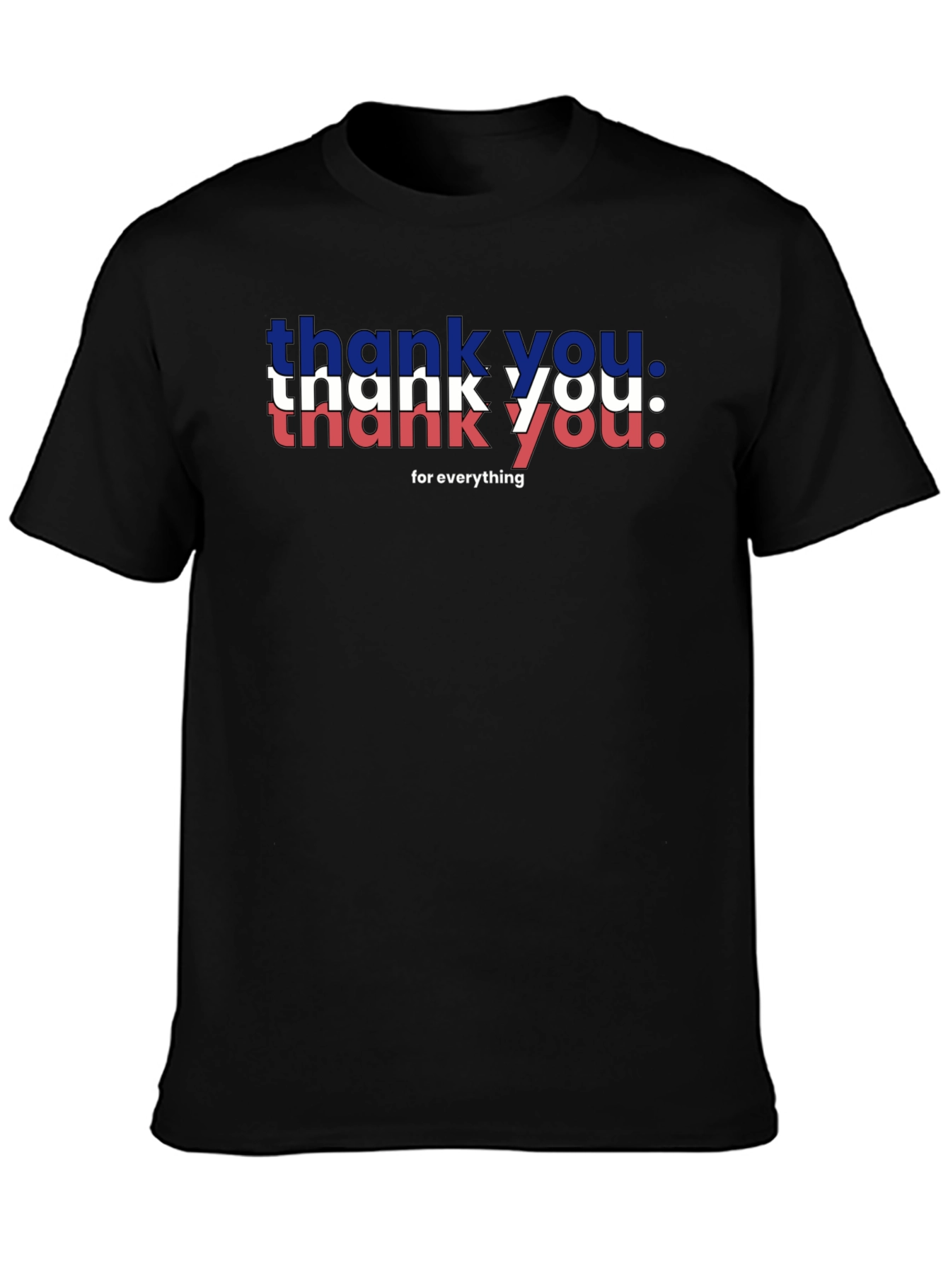 Thank You T-Shirt - Patriotic Design