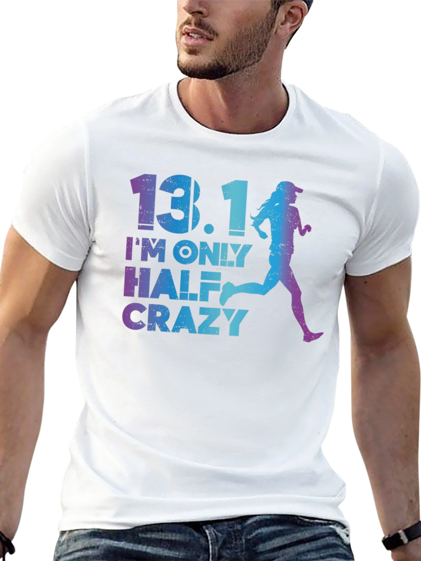 13.1 Half Crazy Running T-Shirt