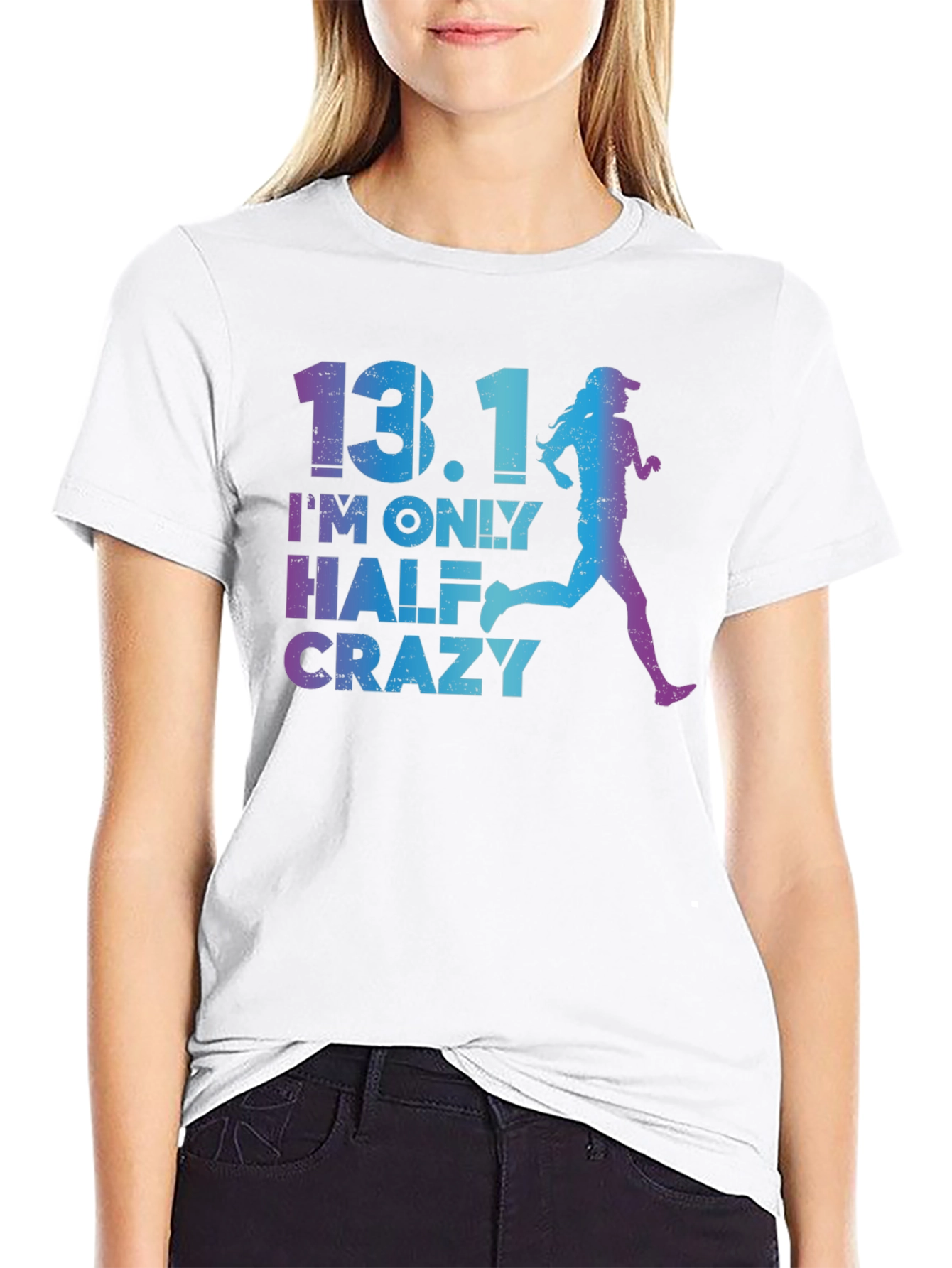 13.1 Half Crazy Running T-Shirt