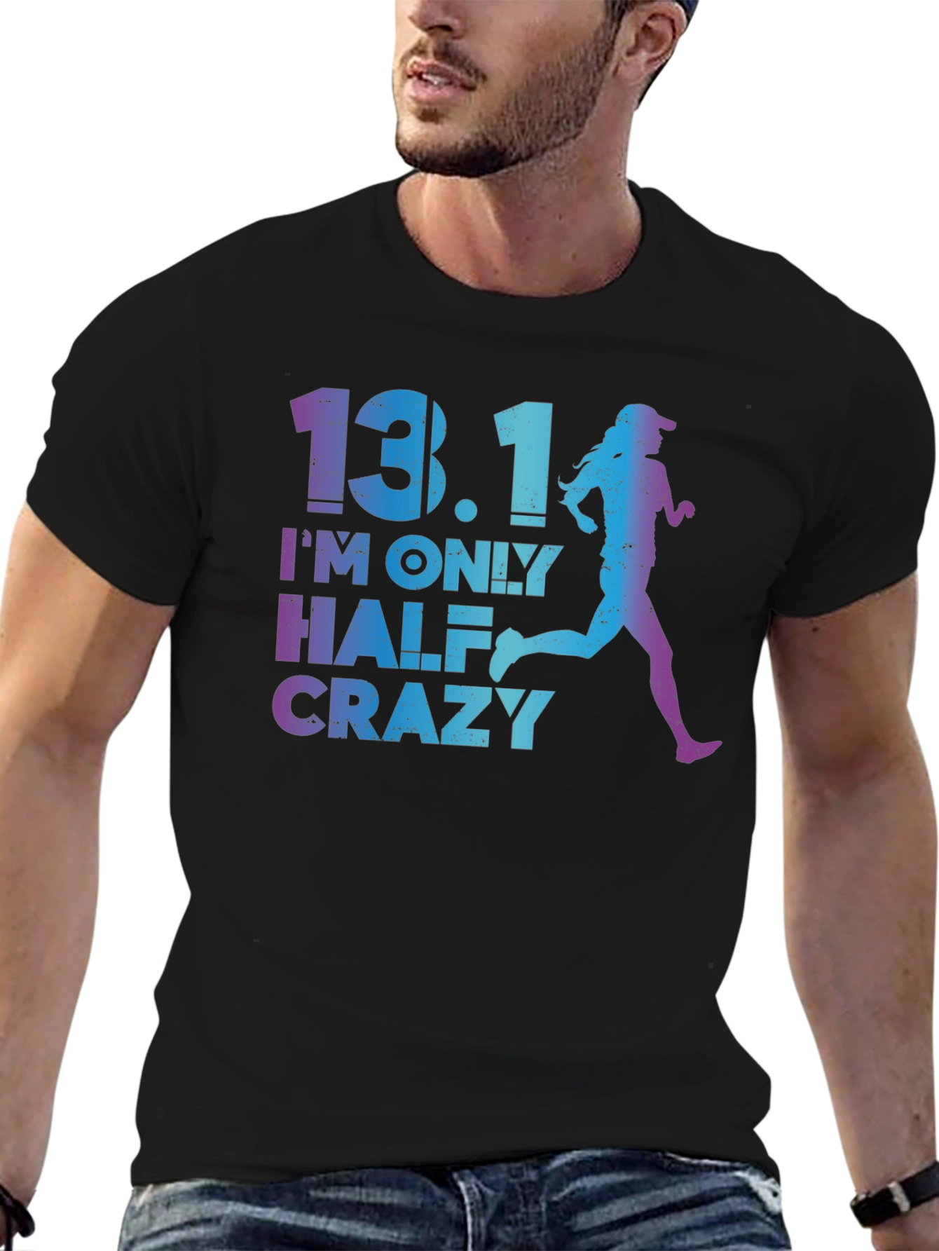13.1 Half Crazy Running T-Shirt