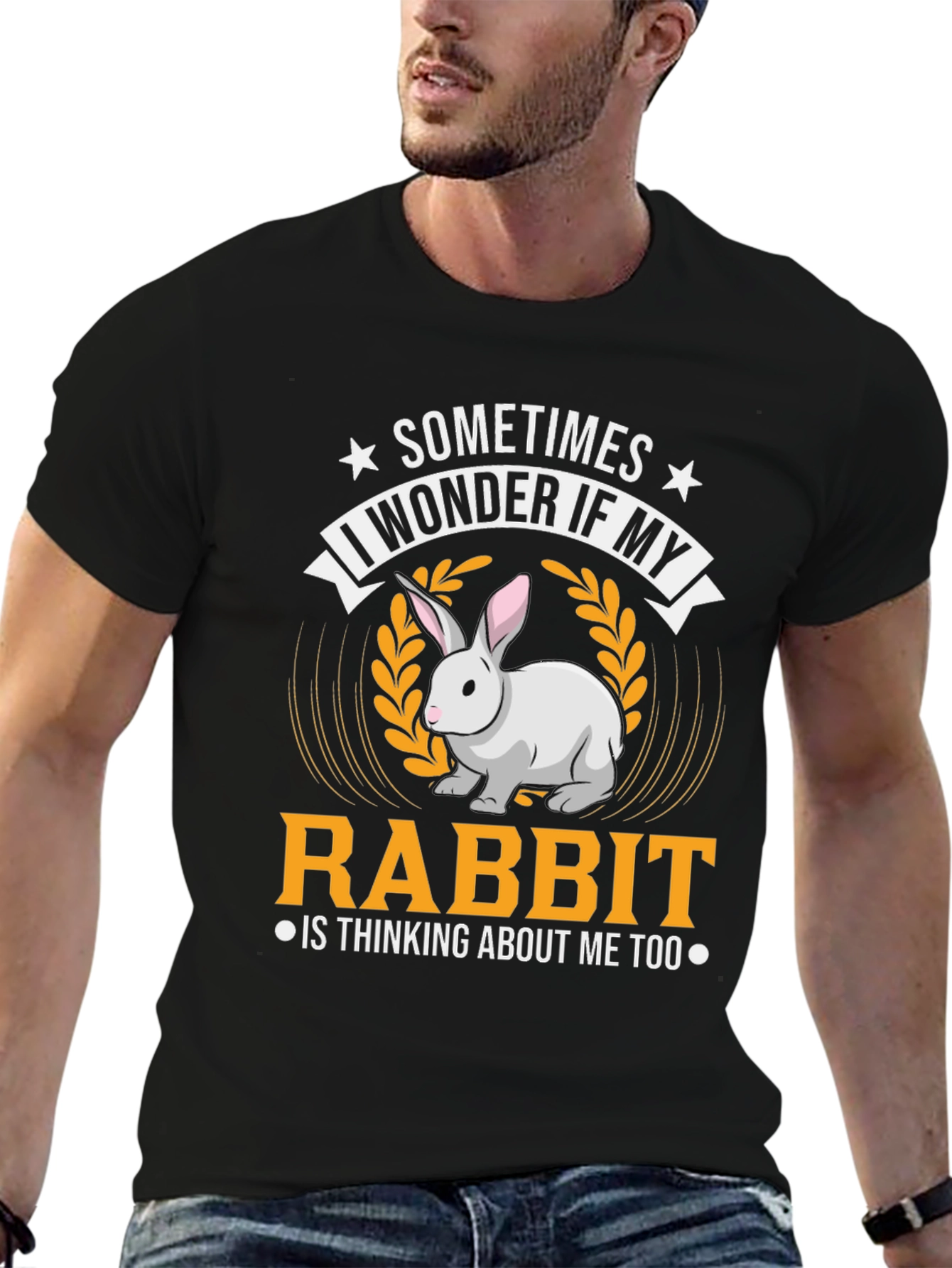 Rabbit Lover Graphic T-Shirt