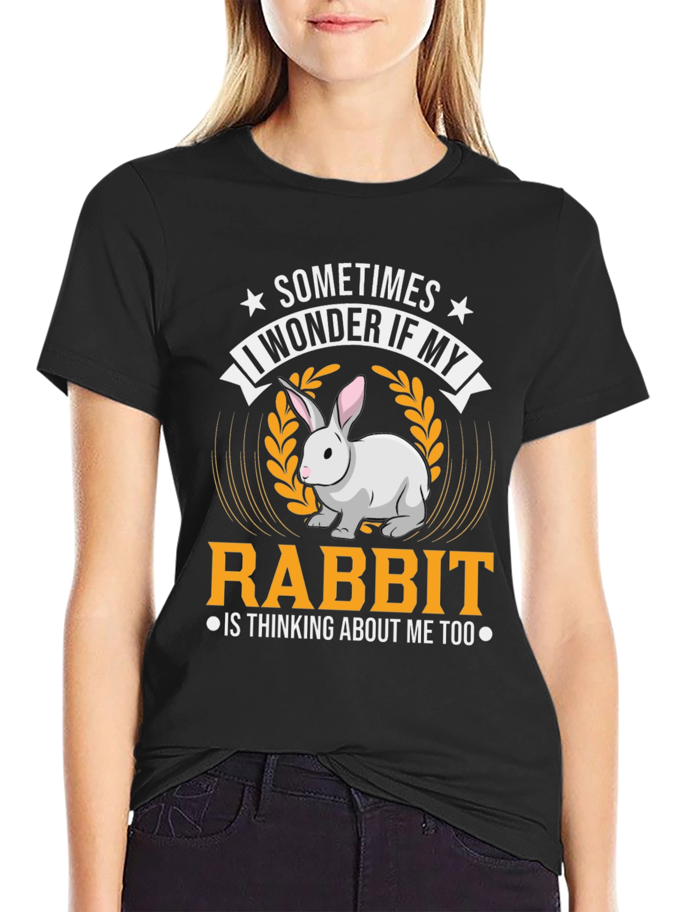 Rabbit Lover Graphic T-Shirt
