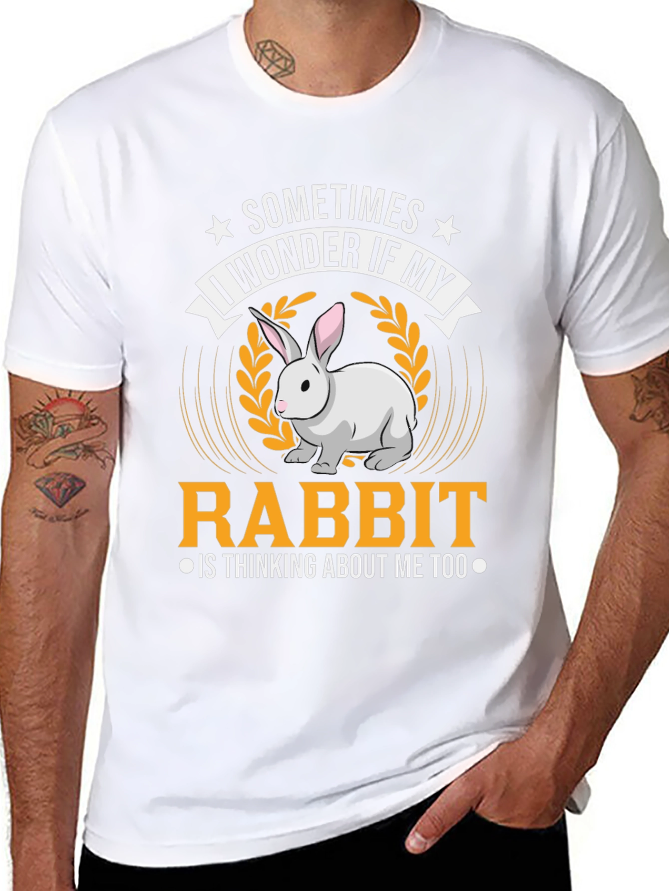 Rabbit Lover Graphic T-Shirt