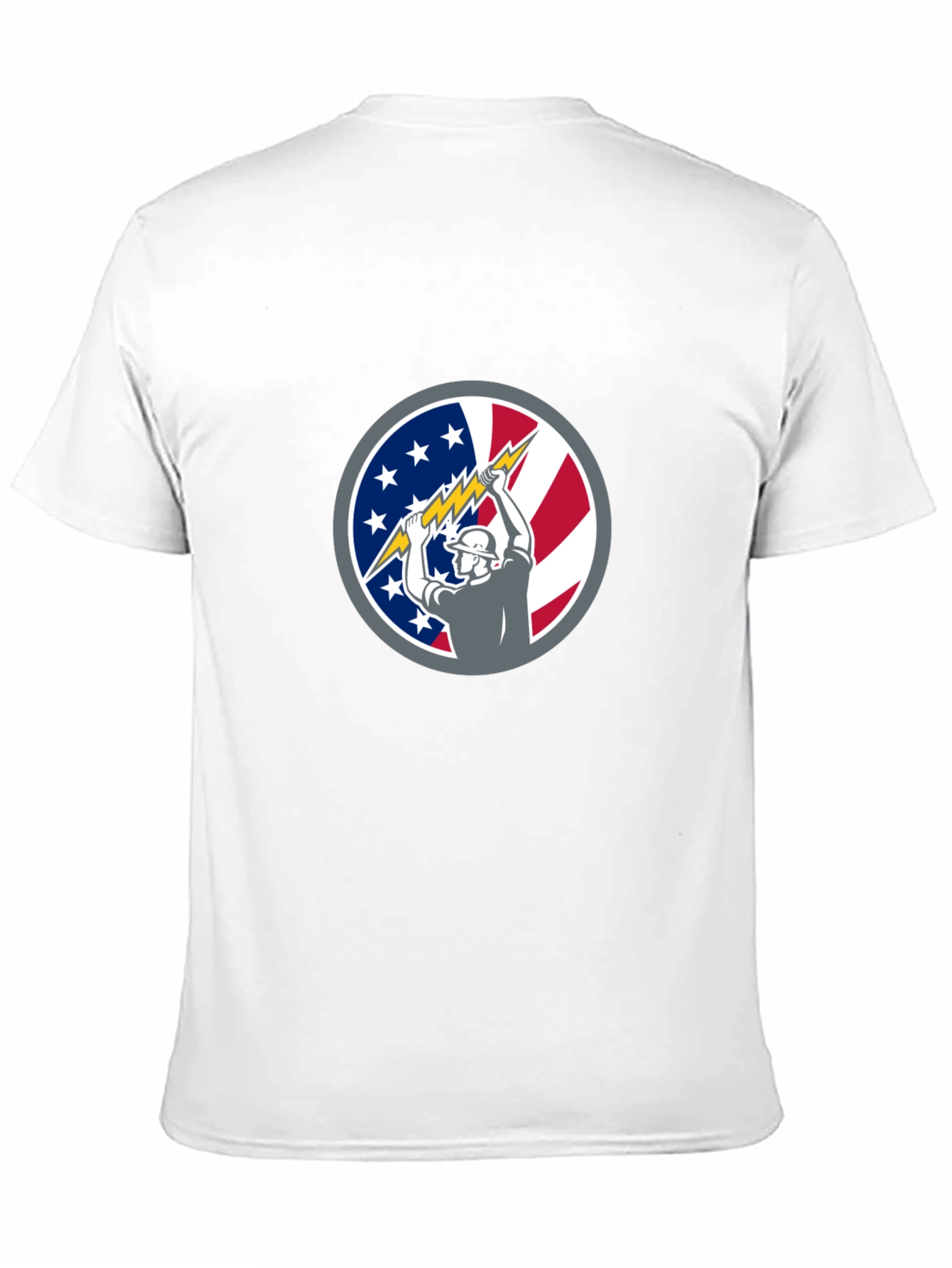 American Electrician Patriotic Tee