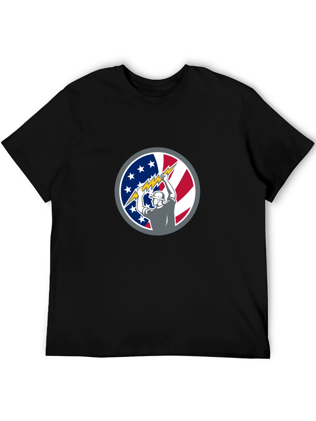 American Electrician Patriotic Tee