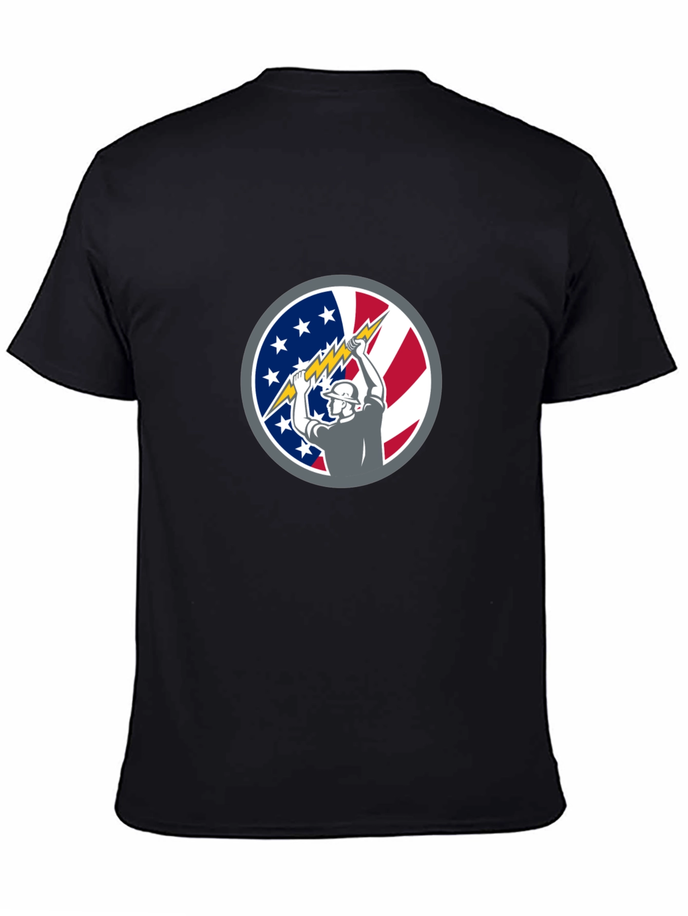American Electrician Patriotic Tee