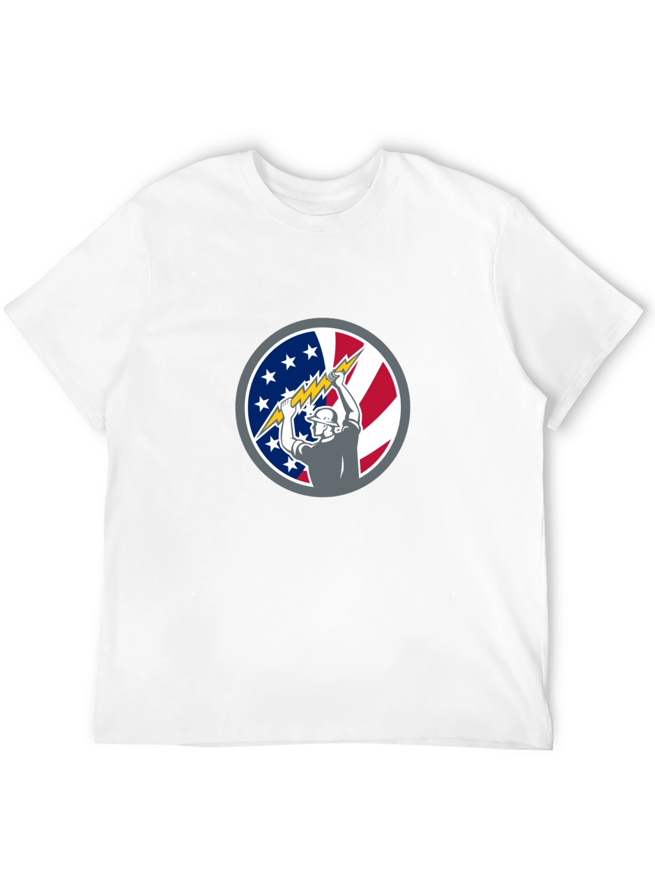 American Electrician Patriotic Tee