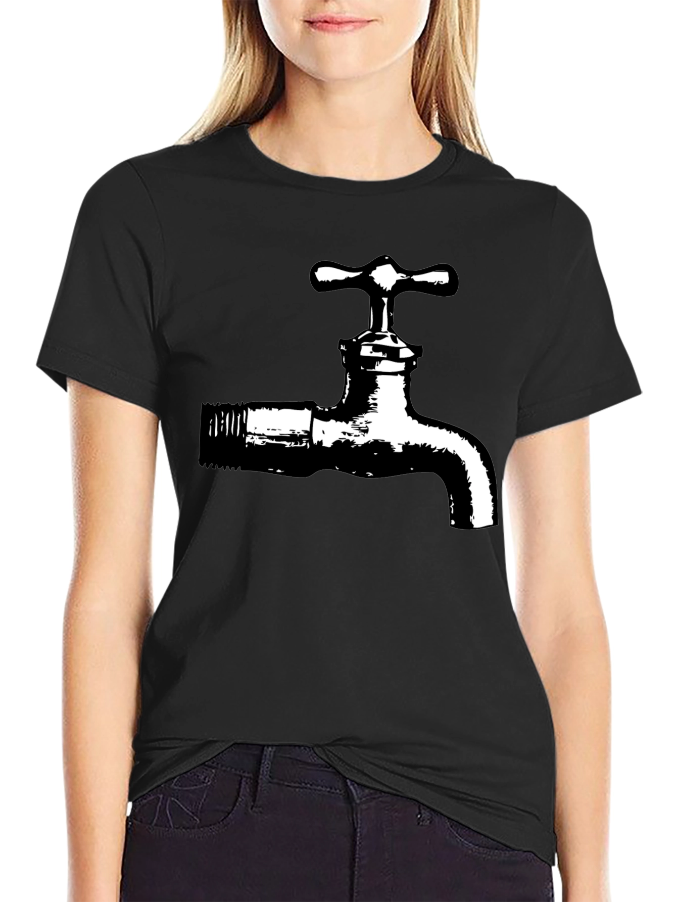 Faucet Graphic Tee - Cool & Casual
