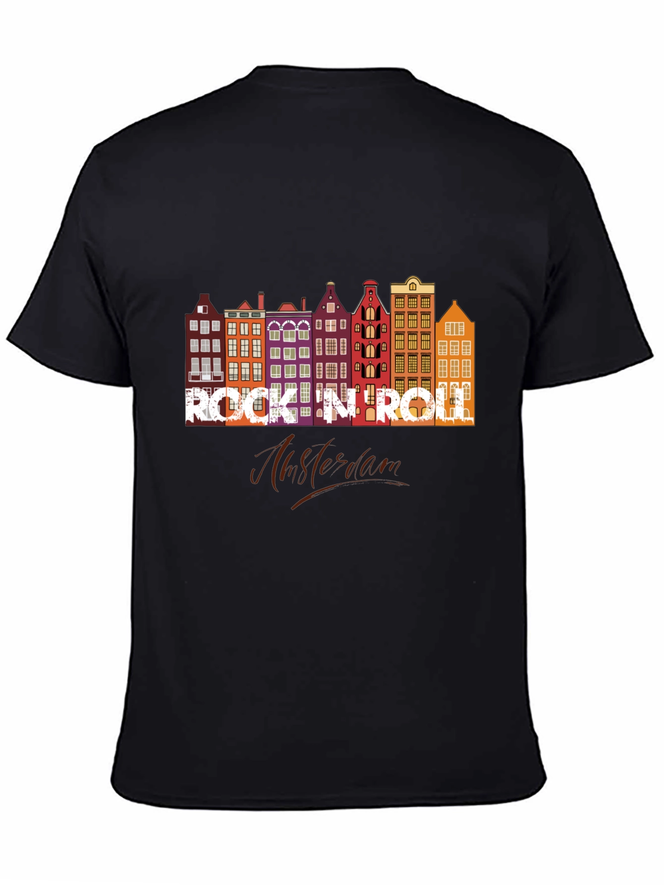 Rock N Roll Amsterdam Graphic T-Shirt