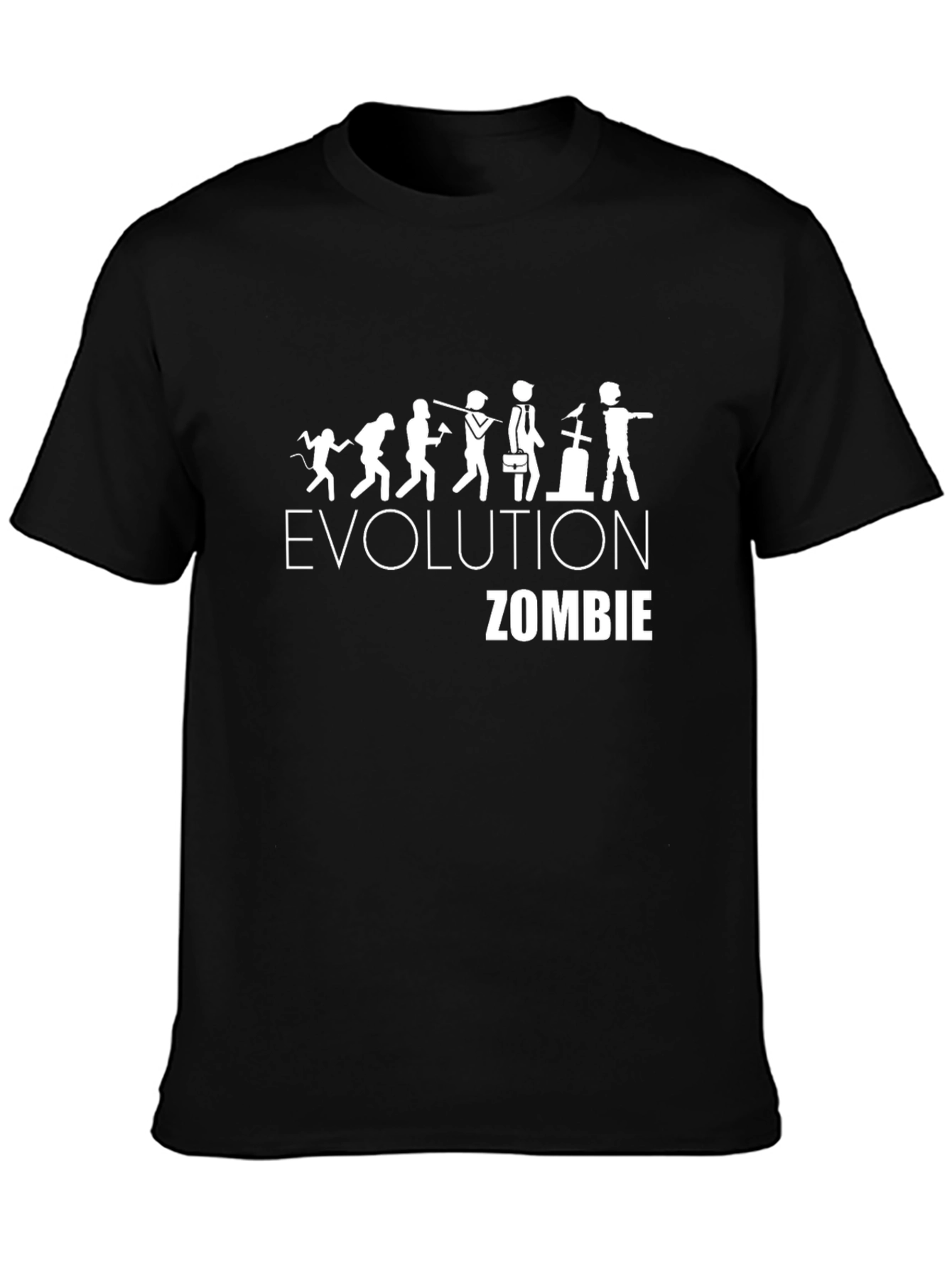Evolution Zombie Graphic T-Shirt