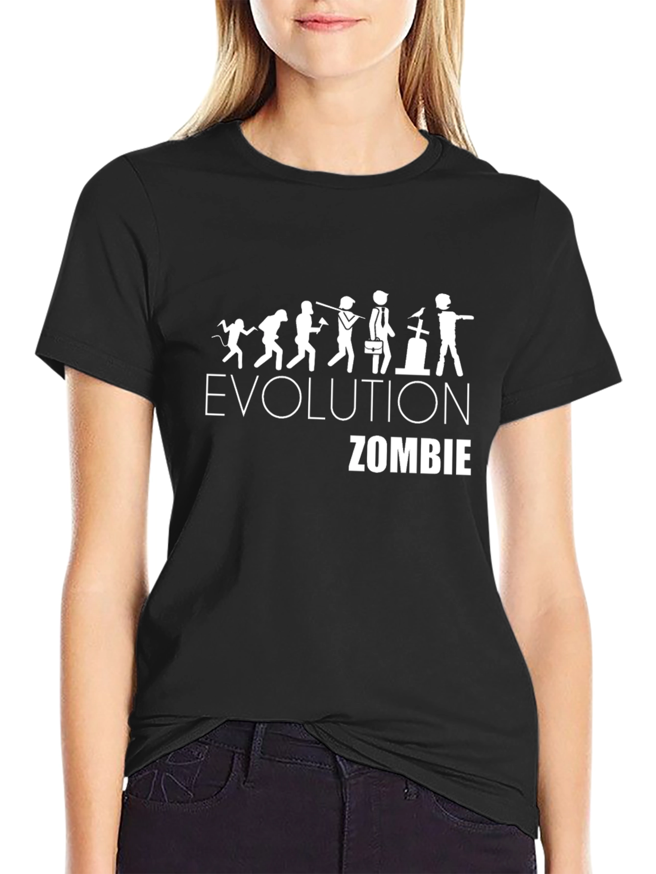 Evolution Zombie Graphic T-Shirt
