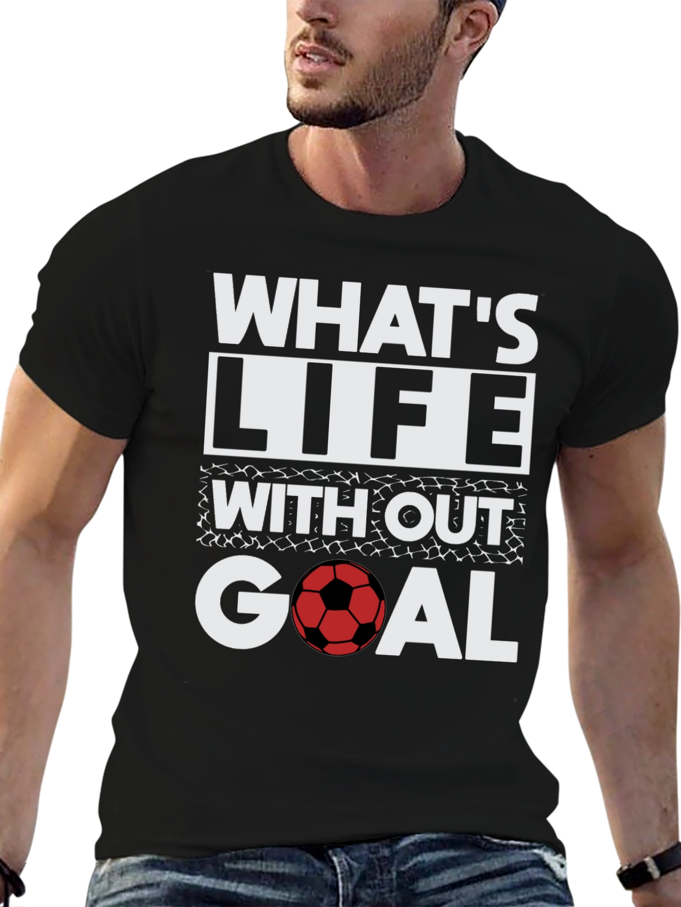 Soccer Goal T-Shirt - Whats Life Without Goal?