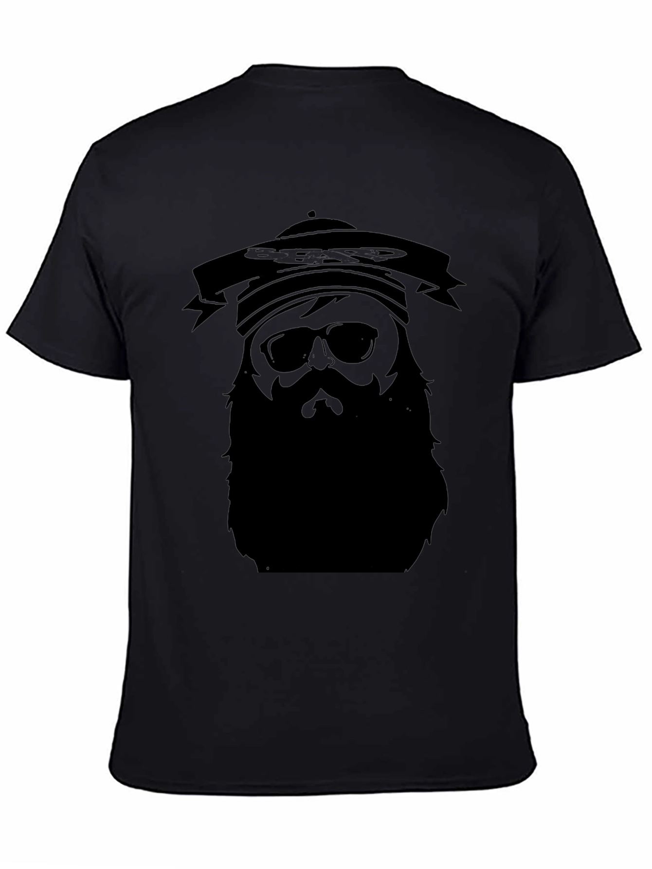 Bearded Man Graphic Tee - Cool & Stylish